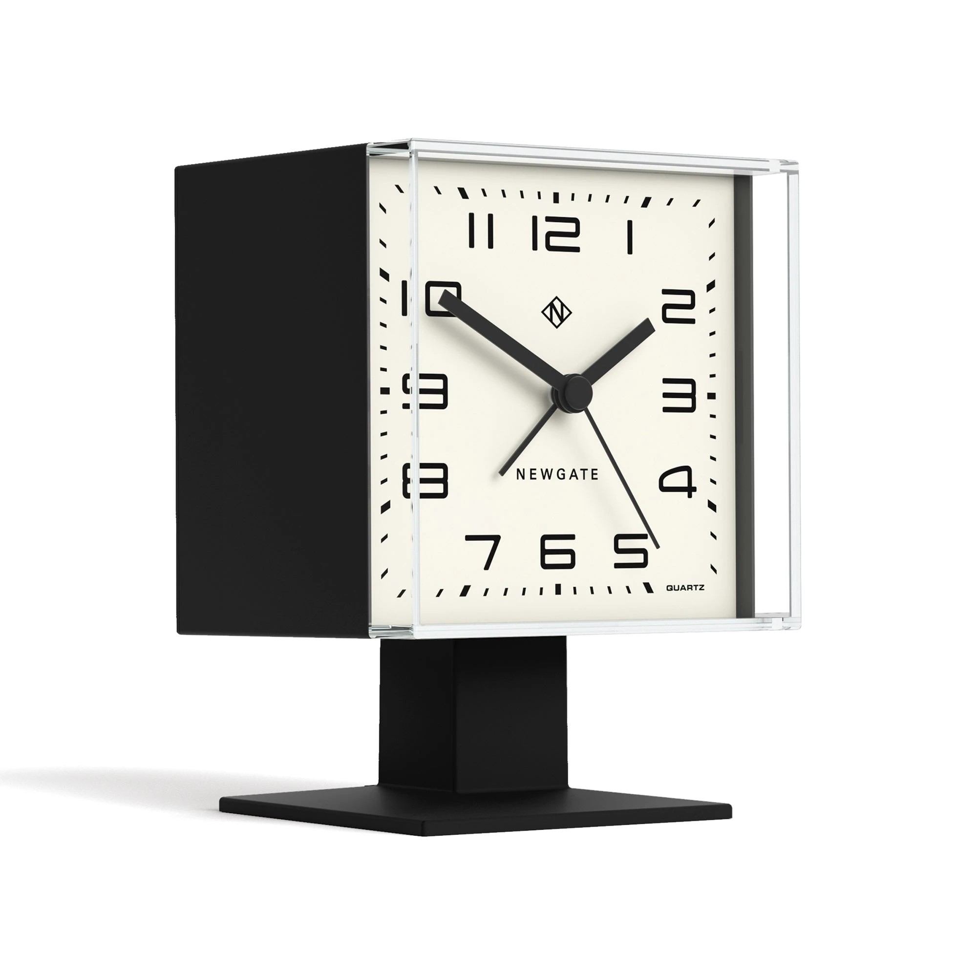 2 Newgate Victor Alarm Clock - Black, 2 of 4