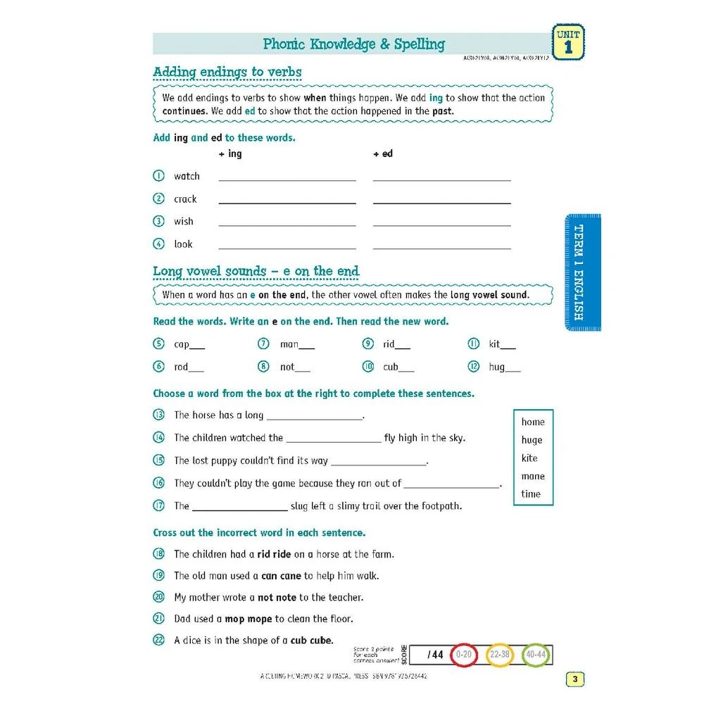 9 Targeting Homework Activity Book 2 (New Edition), 9 of 10