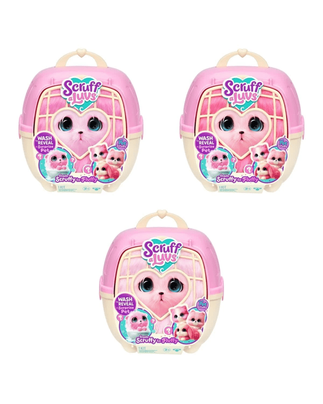 Scruff-A-Luvs Pet Scruff - Pink, Asso