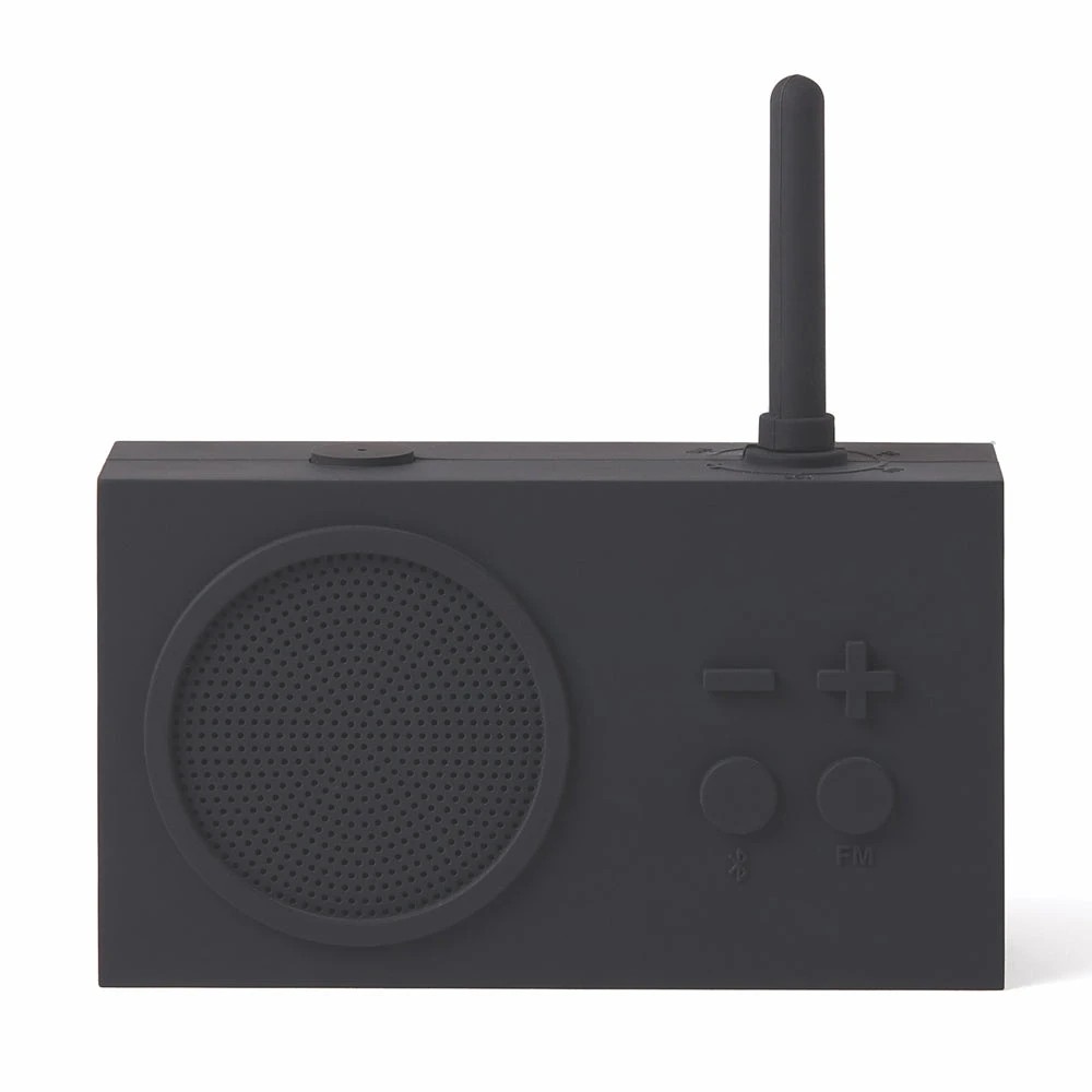 1 Lexon Thykho 3 Fm Radio & Bluetooth Speaker - Black, 1 of 5