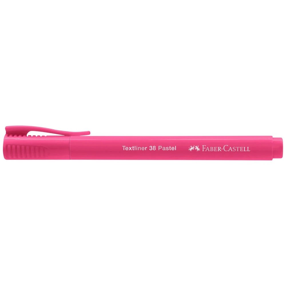 4 Faber-Castell Pocket Highlighter Purple Pink, 4 of 4