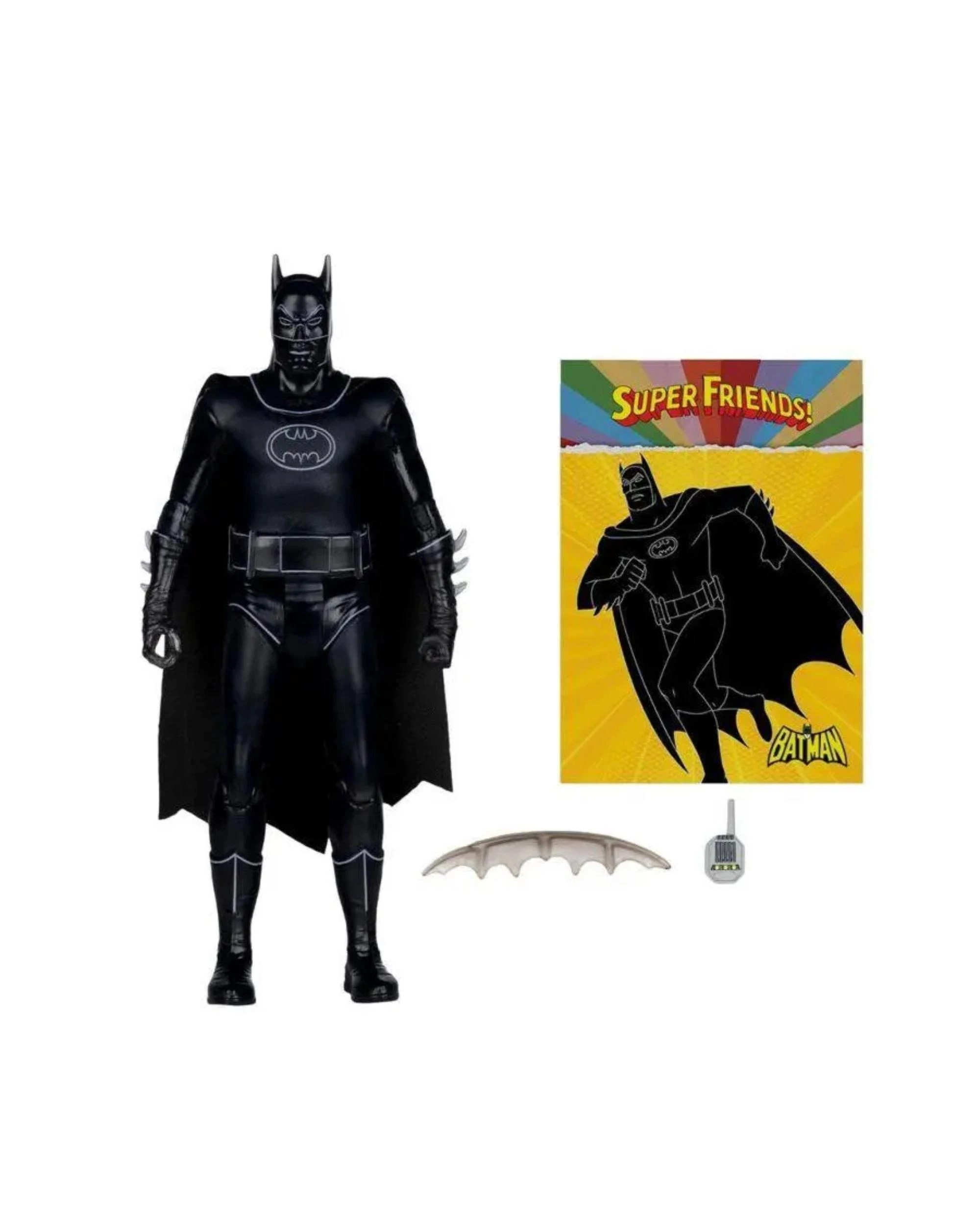 4 DC Comics Retro Super Friends Batman Phantom Zone Red Platinum Edition 6 inch Action Figure, 4 of 7