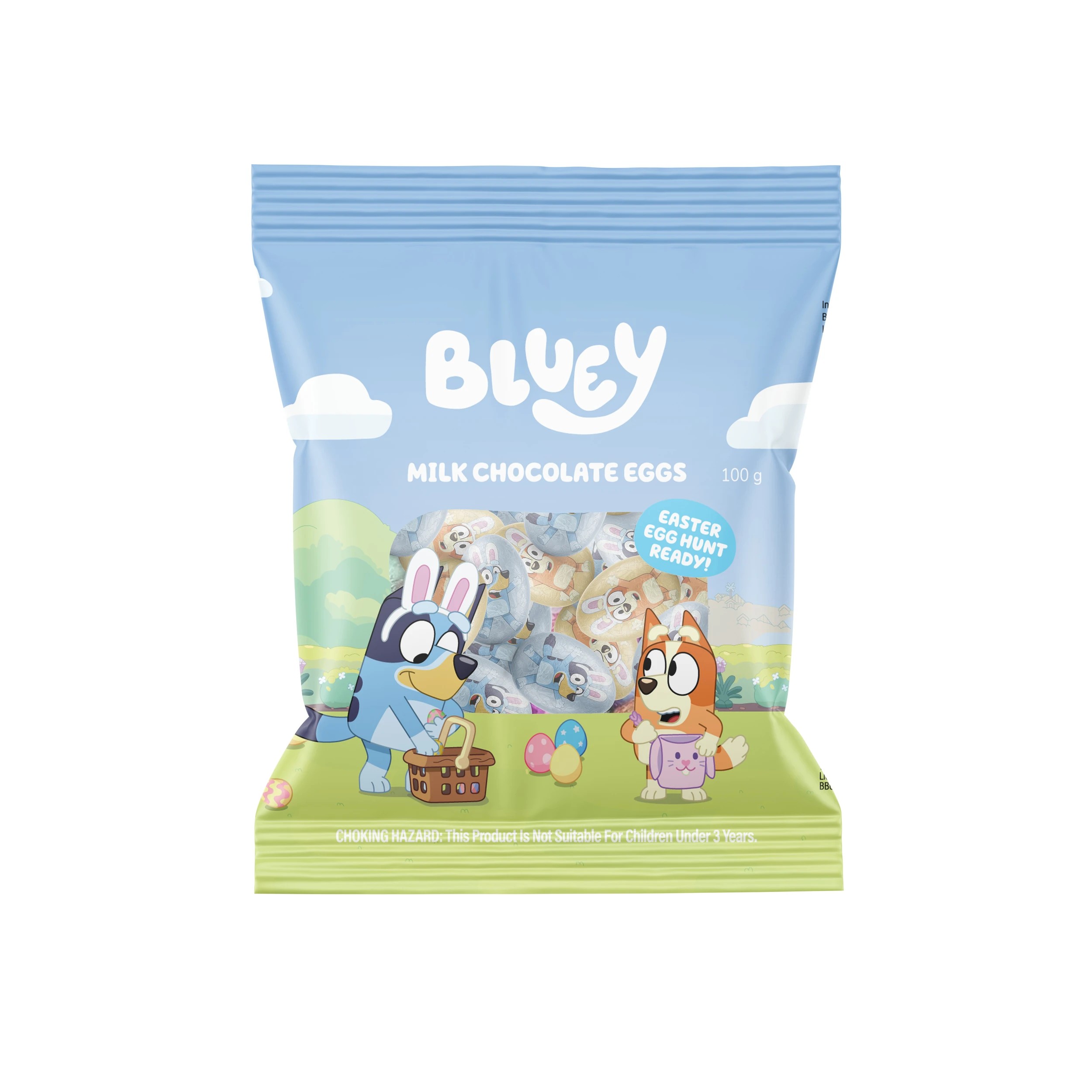 1 Bluey Milk Chocolate Eggs 100g, 1 of 2
