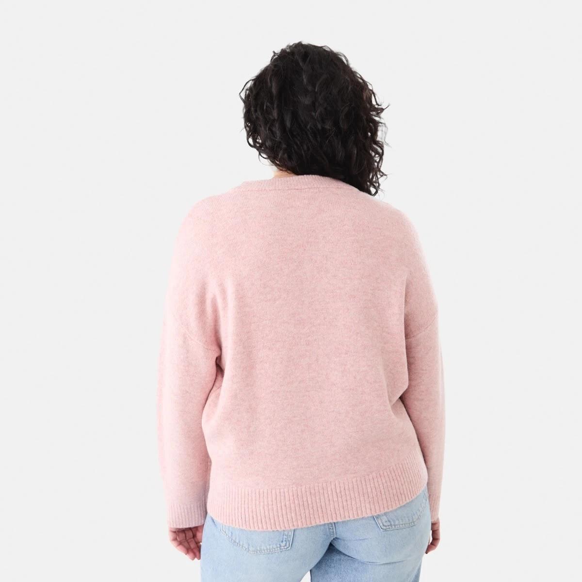 3 Relaxed Jumper Rose Marl, 3 of 5