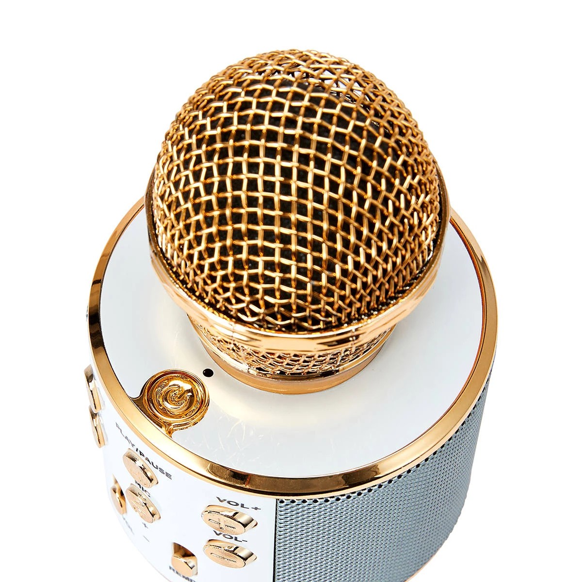 5 Karaoke Bluetooth Microphone - Gold Look, 5 of 8