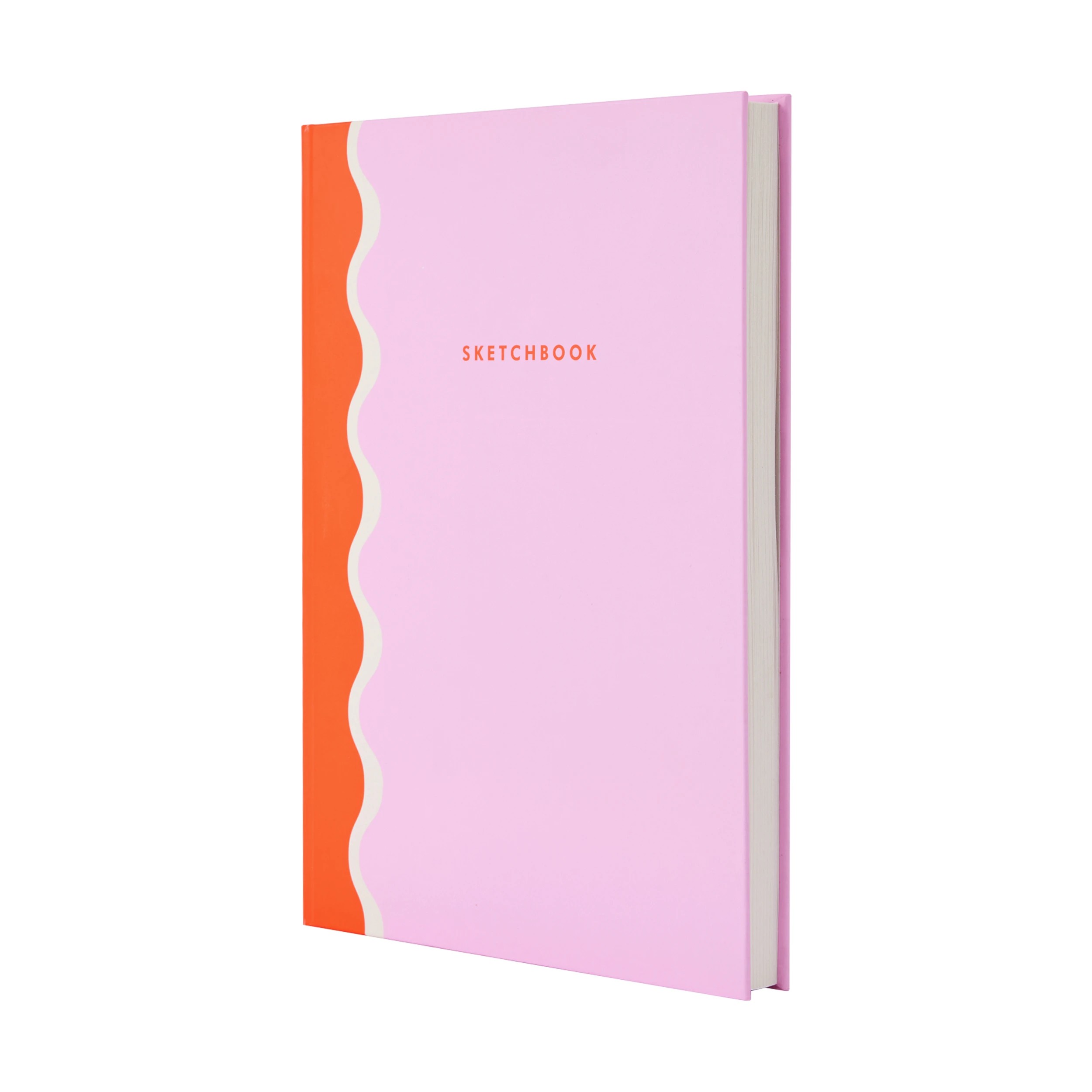 3 8in. x 11in. Wavy Sketchbook - Pink, 3 of 4