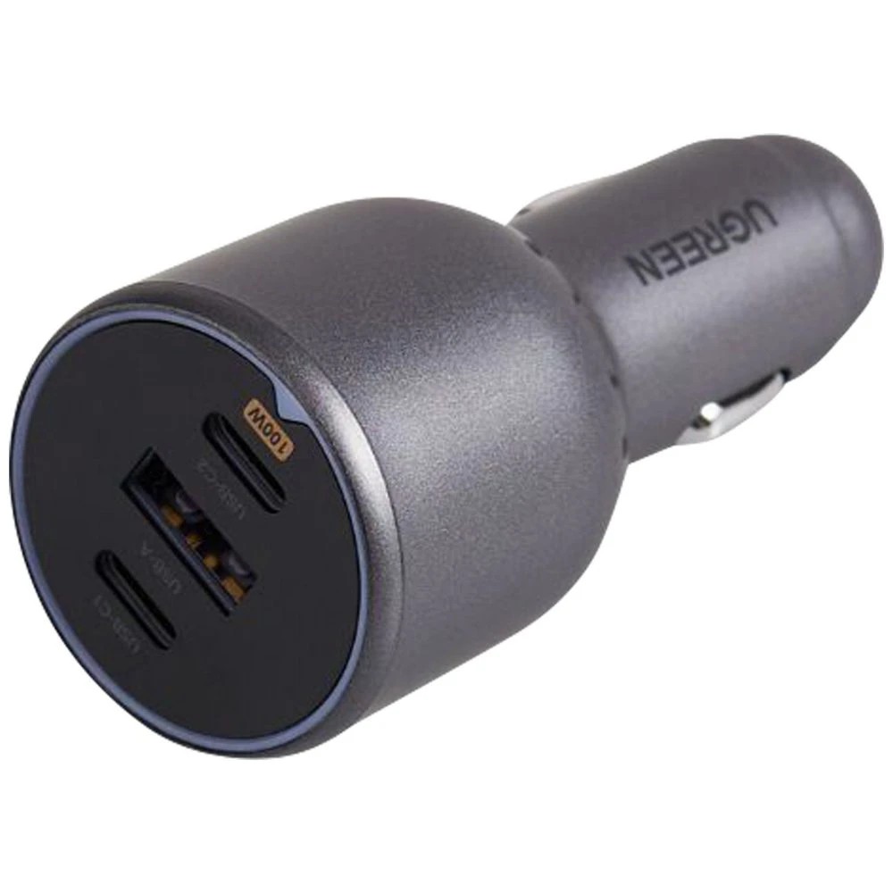 2 UGREEN 130W USB-C and USB-A Car Charger Black, 2 of 5