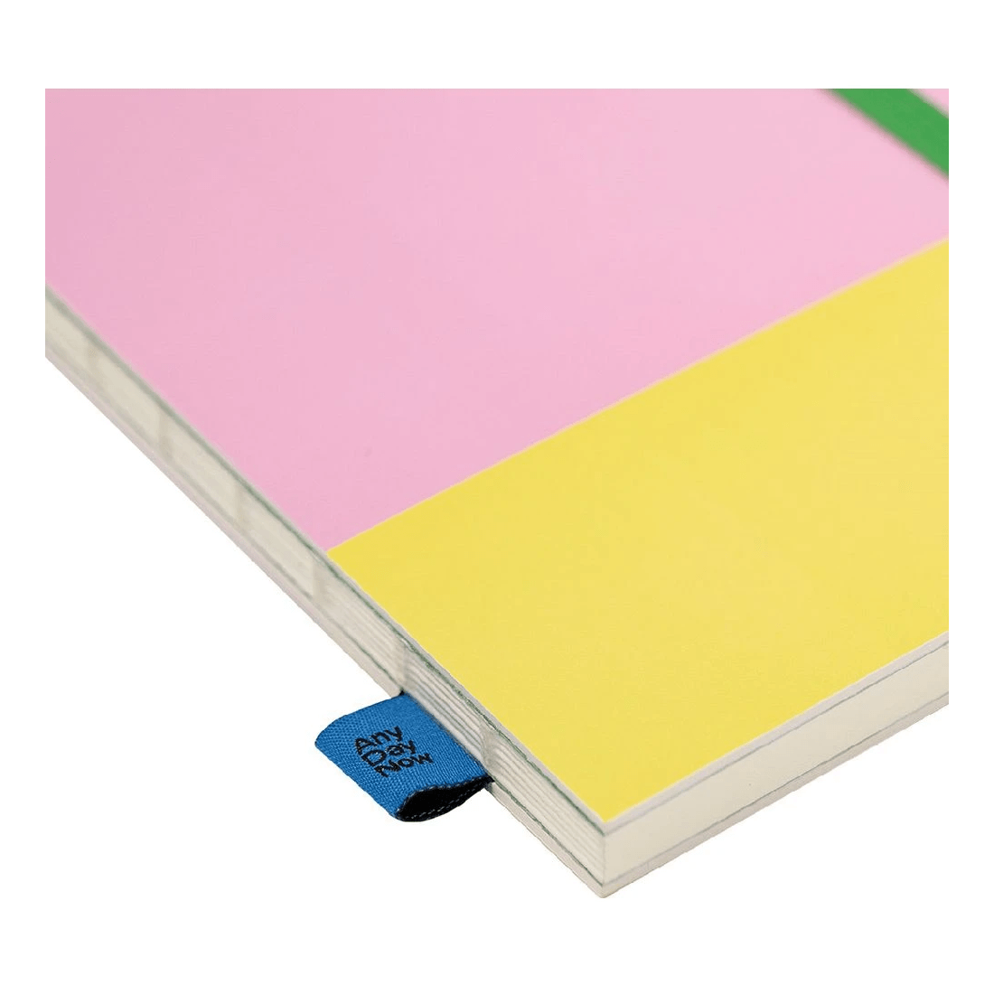 5 Any Day Now Bound Brights A5 Ruled Notebook Pink and Yellow, 5 of 5