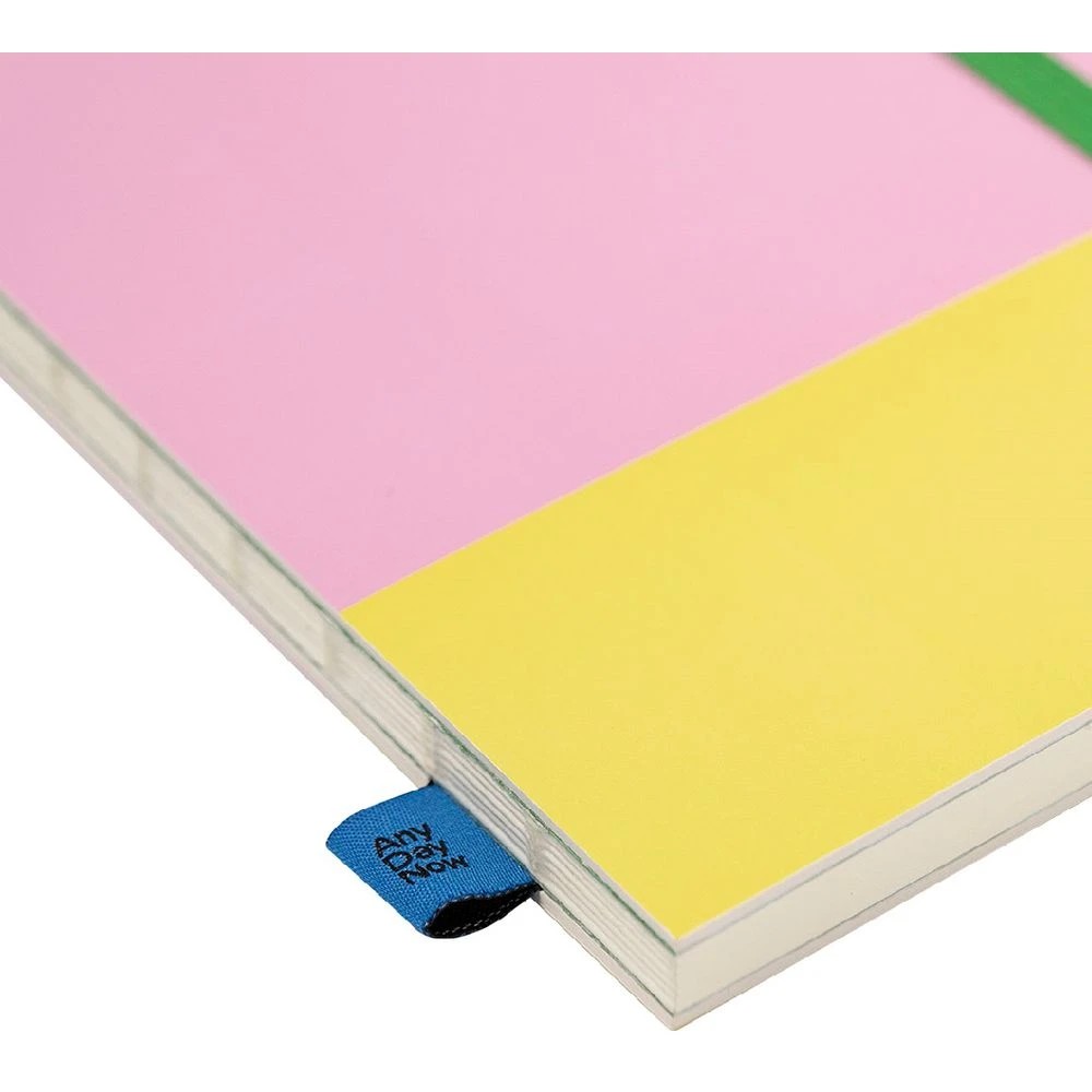5 Any Day Now Bound Brights A5 Ruled Notebook Pink and Yellow, 5 of 5