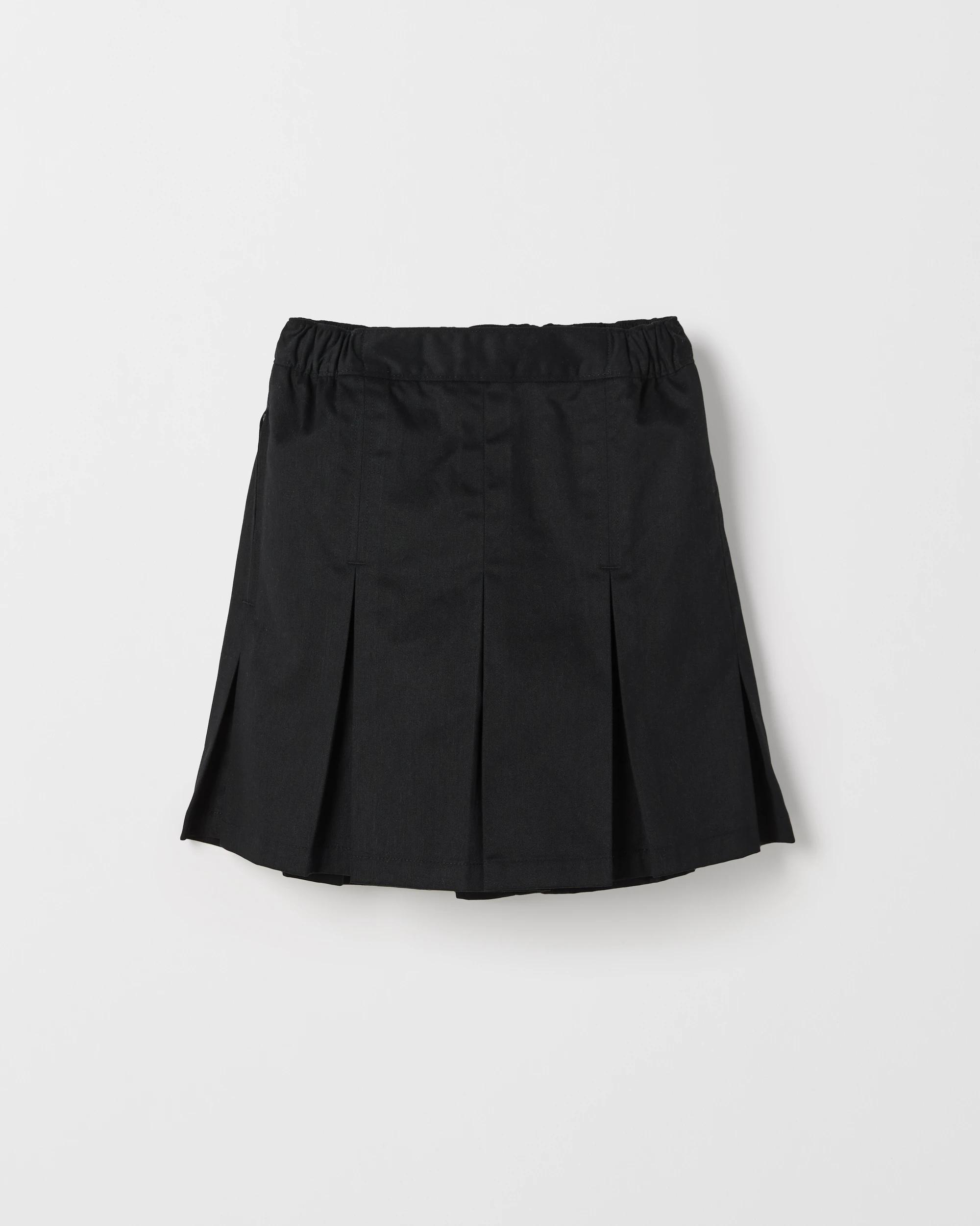 6 Target Kids Australian Cotton Blend School 2 Pack Drill Skort BLACK, 6 of 7
