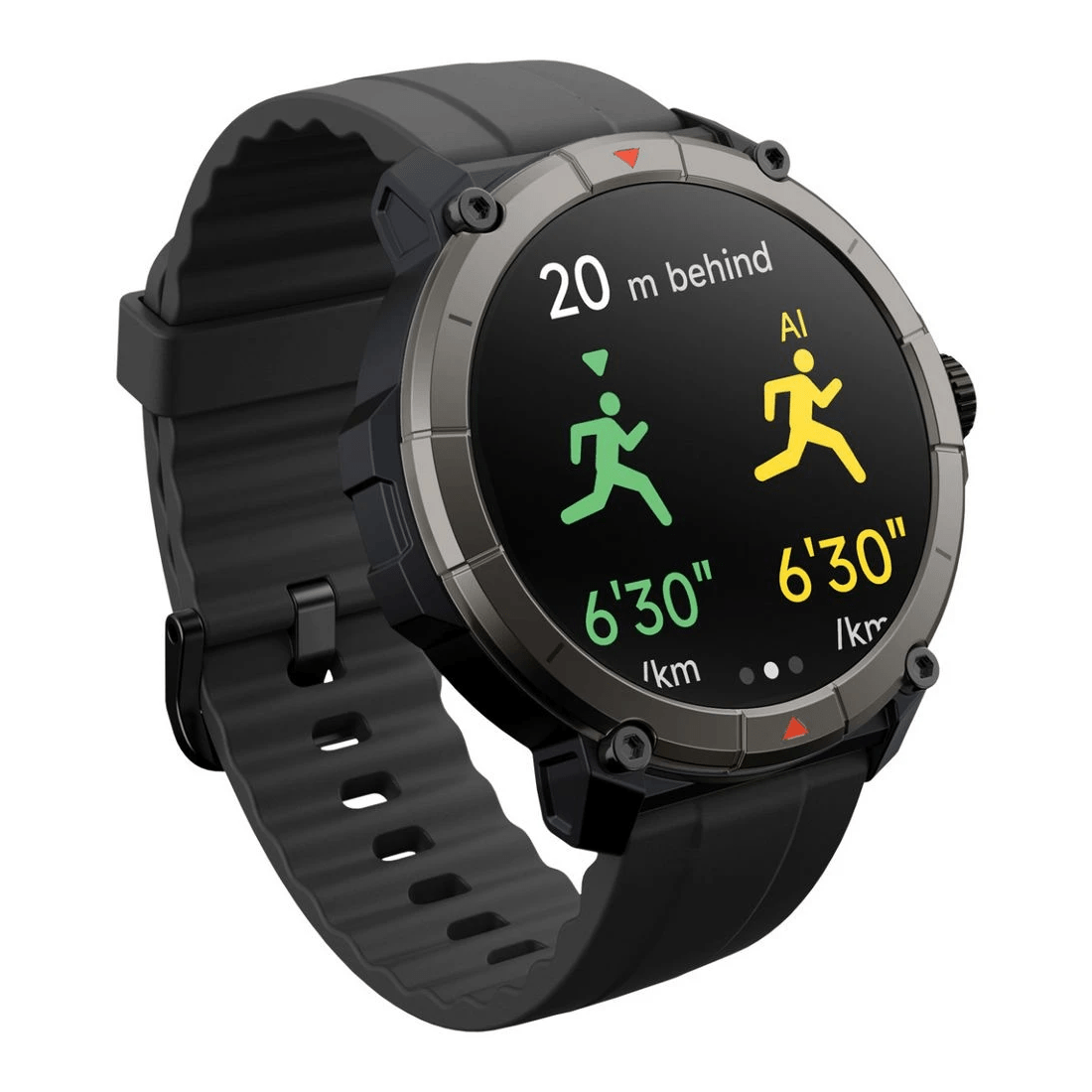 2 Ryze Trek GPS Smart Watch Green and Black, 2 of 4