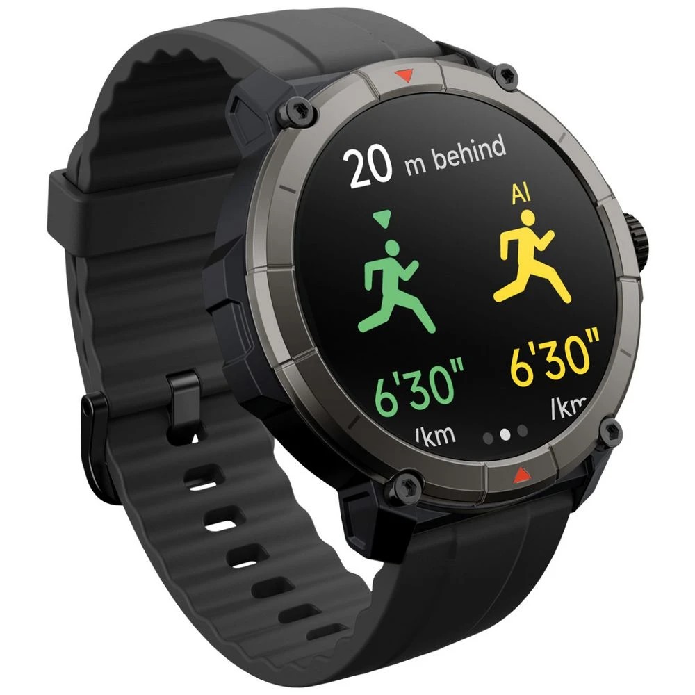 2 Ryze Trek GPS Smart Watch Green and Black, 2 of 4