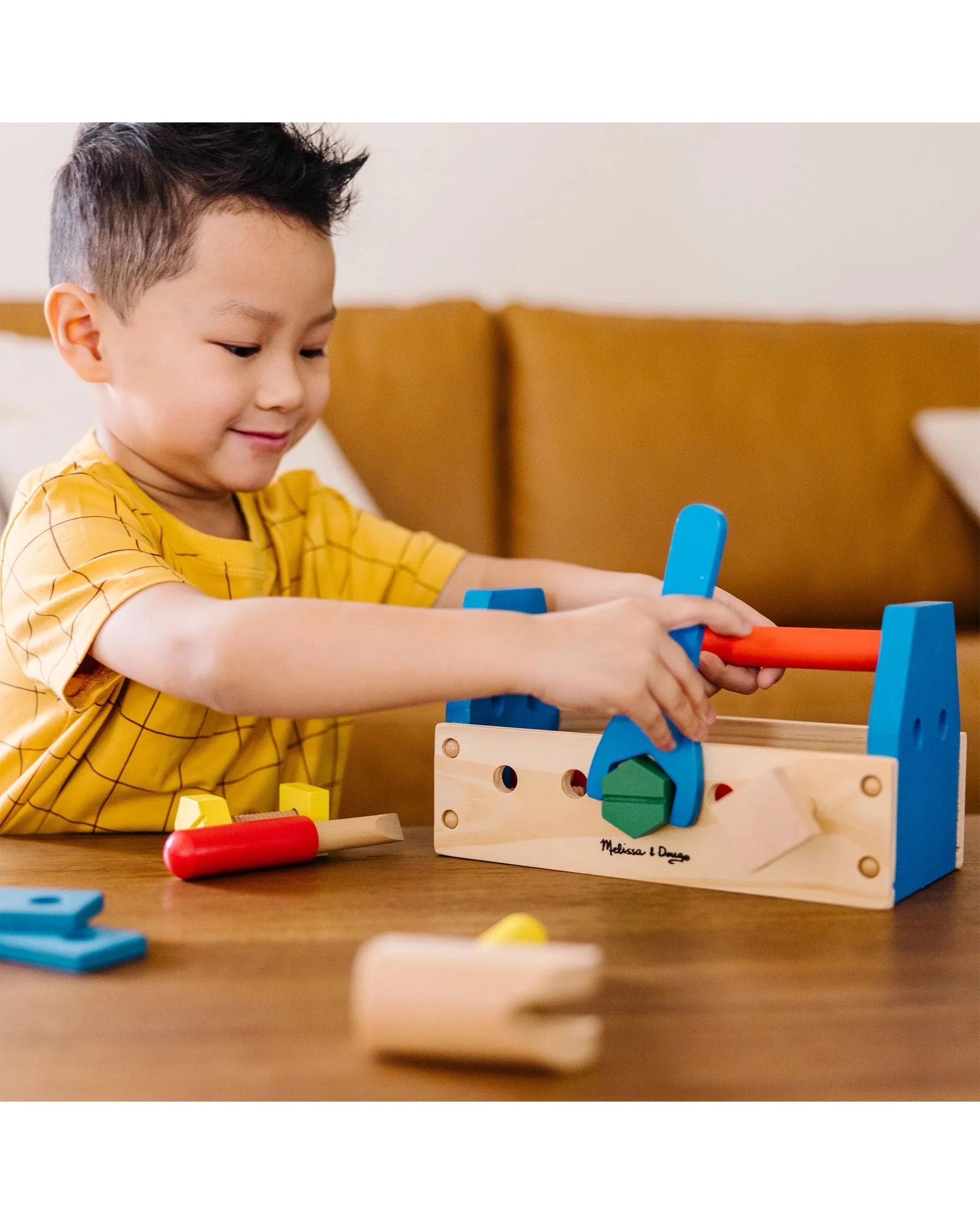 7 Melissa and Doug Take-Along Wooden Tool Kit, 7 of 7