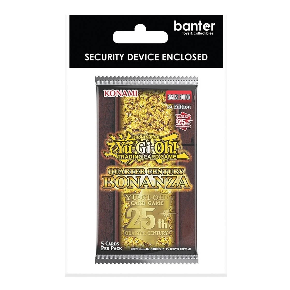 1 Konami Shonen Jump Yu-Gi-Oh! Trading Card Game: Quarter Century Bonanza, 1 of 2