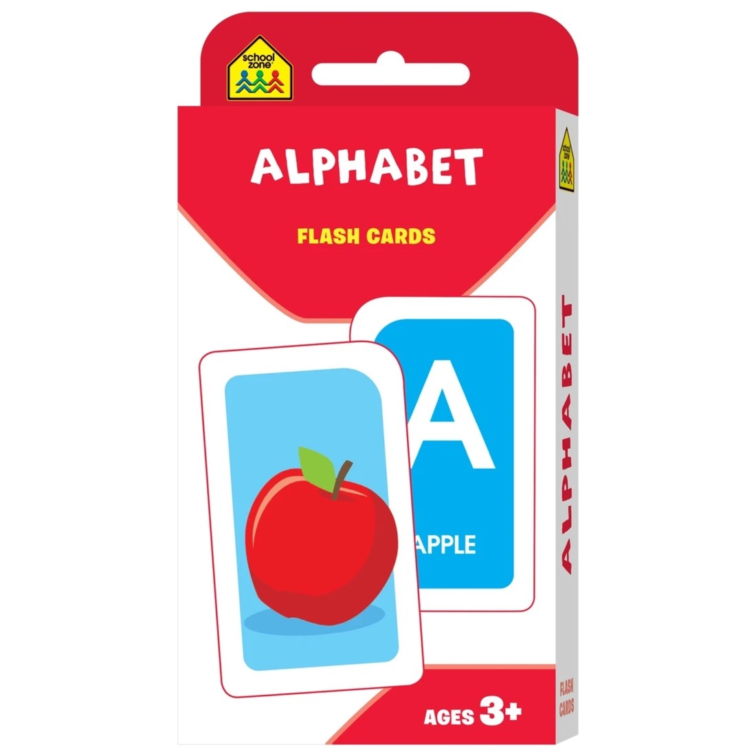 1 School Zone: Alphabet Flash Cards - Book, 1 of 5