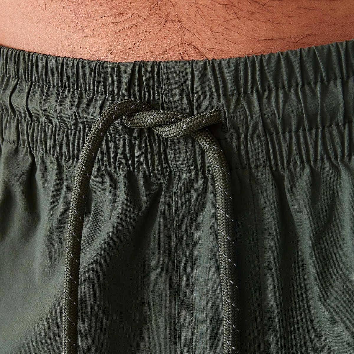 4 Active Mens Everyday Cargo Shorts DEEPEST GREEN, 4 of 6