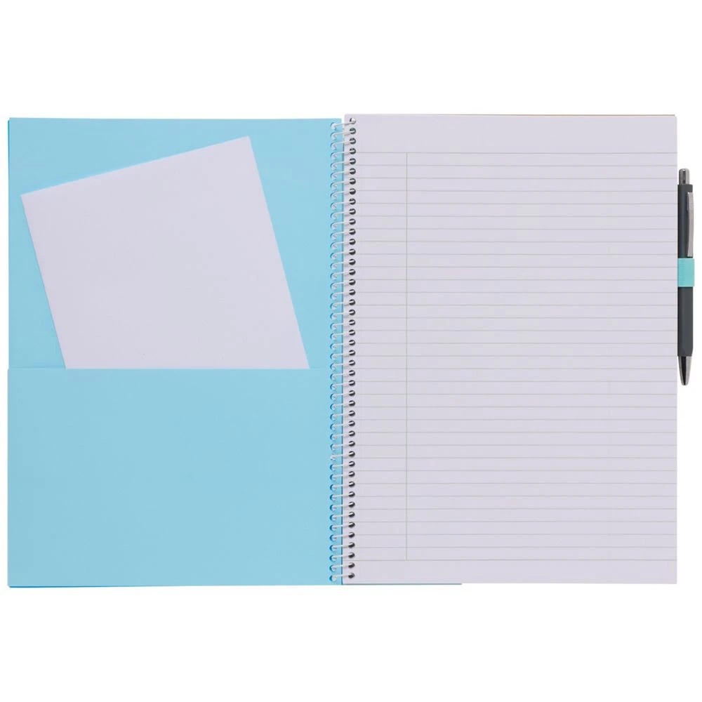 3 Otto A4 Recycled Notebook 120 Page Blue, 3 of 5