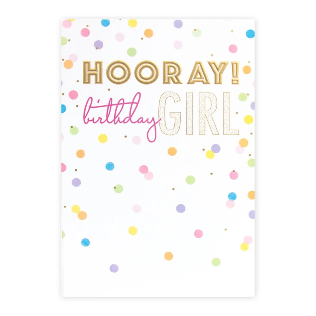 3 Connections from Hallmark Birthday Card For Girl - Colourful Confetti, 3 of 3