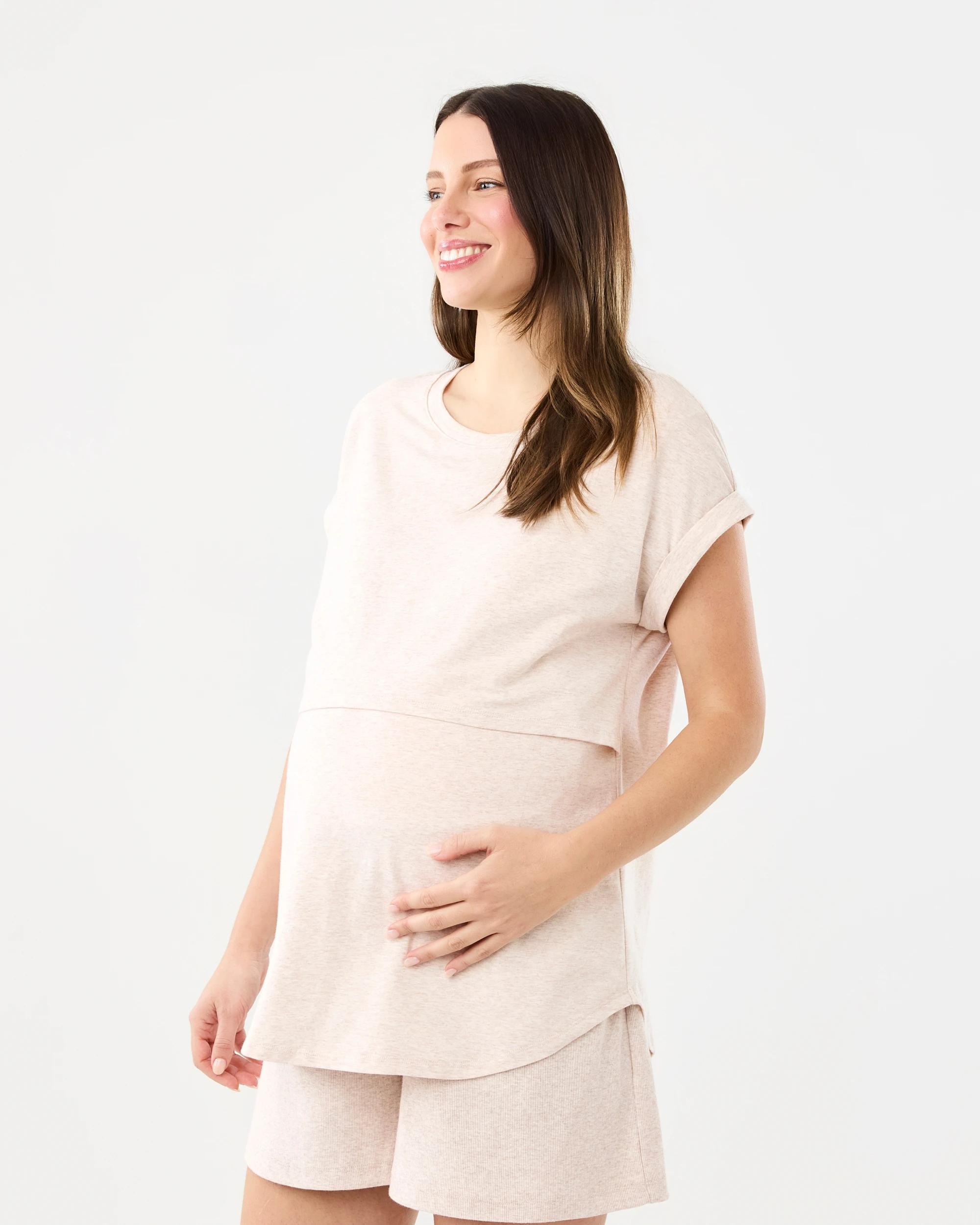 2 Maternity Lounge Set Soft Bge, 2 of 10