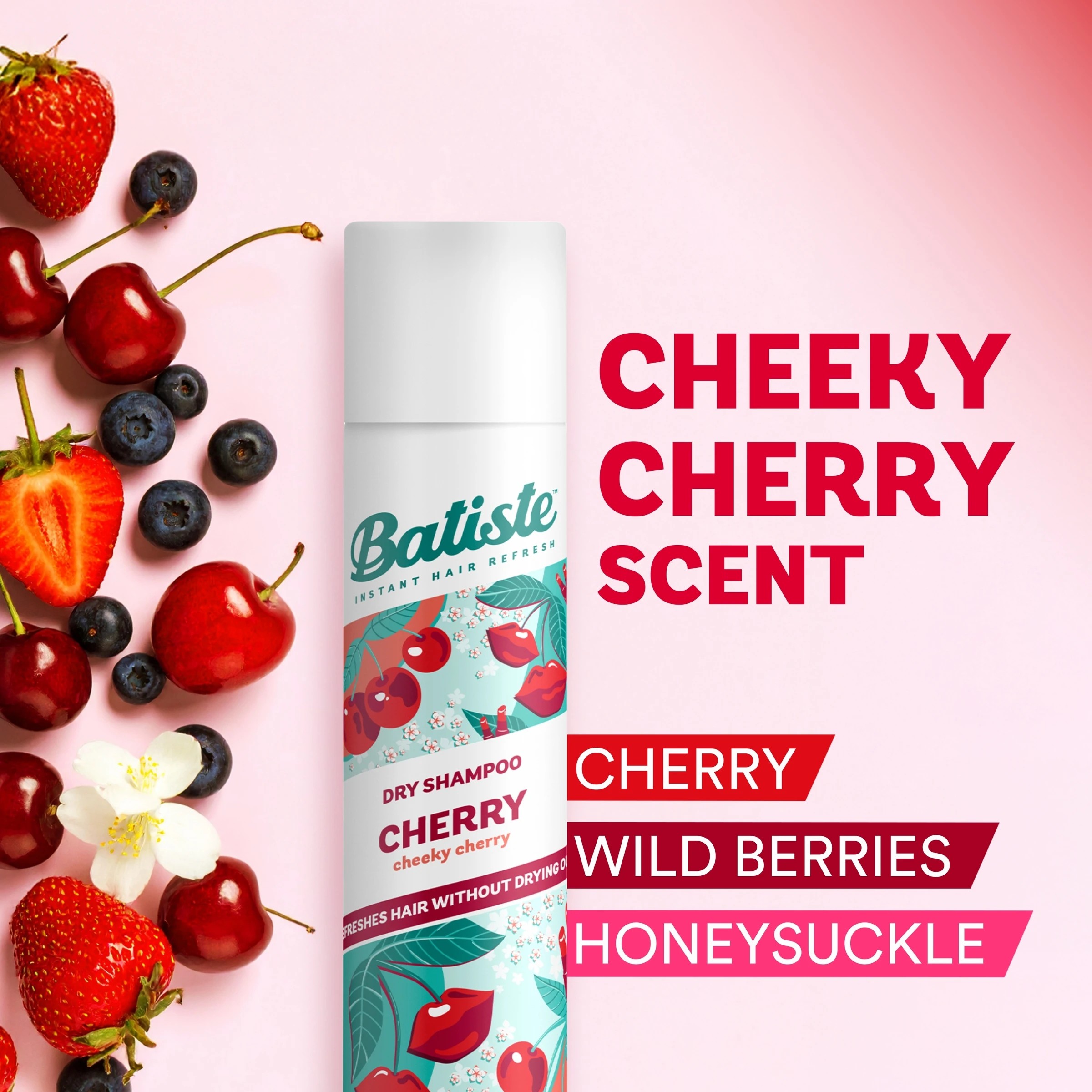 4 Batiste Cherry Dry Shampoo 200ml - Cheeky Cherry, 4 of 10
