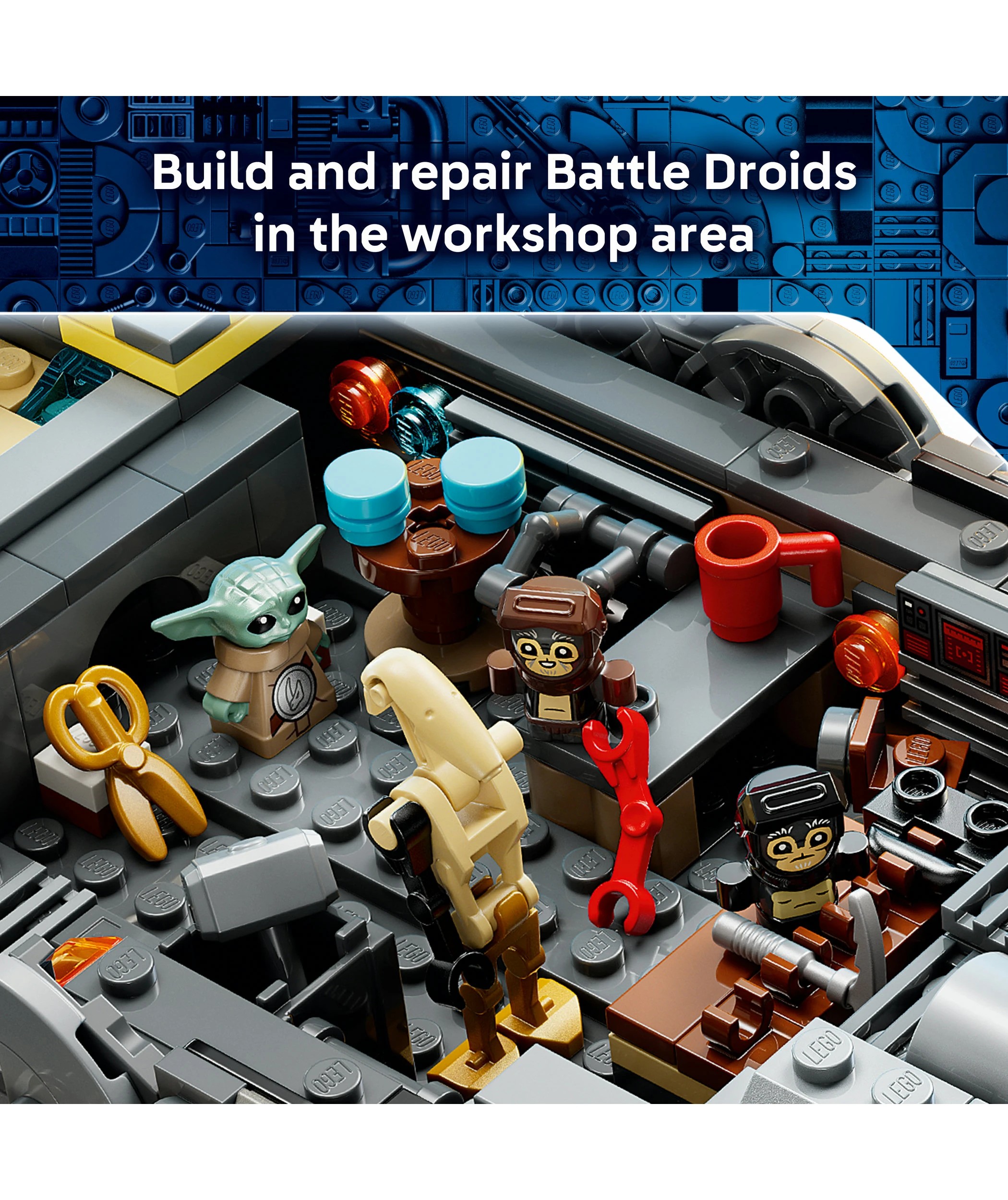 5 LEGO Star Wars Anzellan Starship 75445, 5 of 10