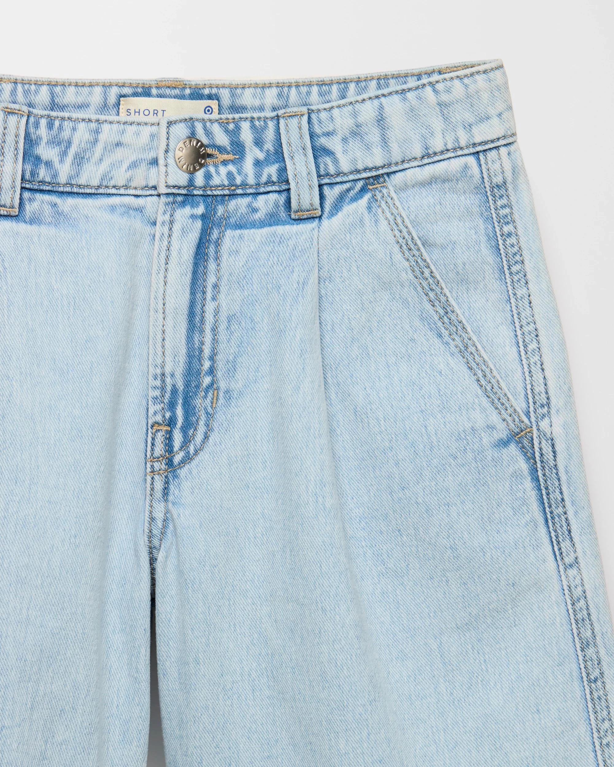 7 Target Denim Jorts LIGHT BLUE, 7 of 7