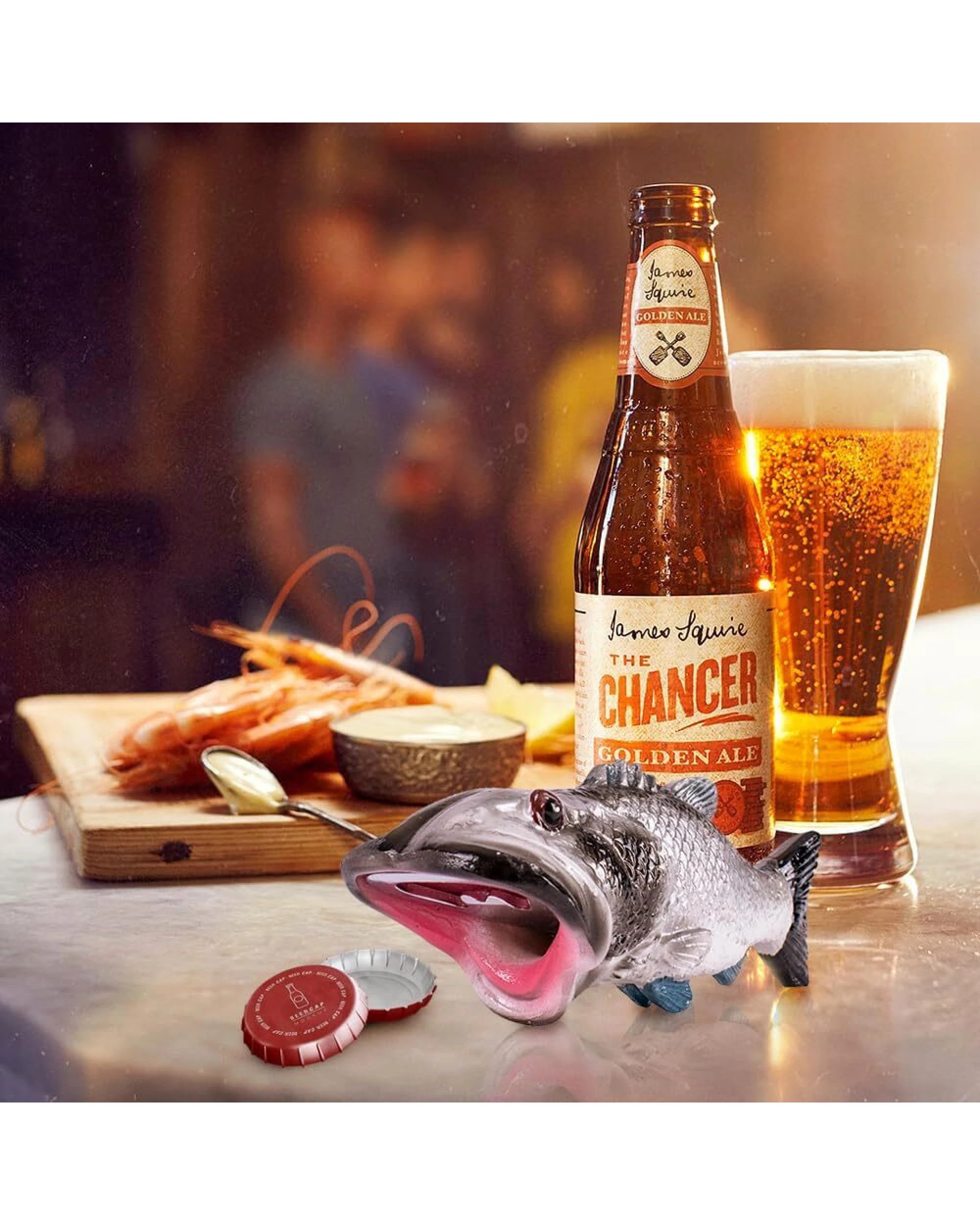 3 BR Home Barramundi Fish Beer Bottle Opener Party Favor, 3 of 6