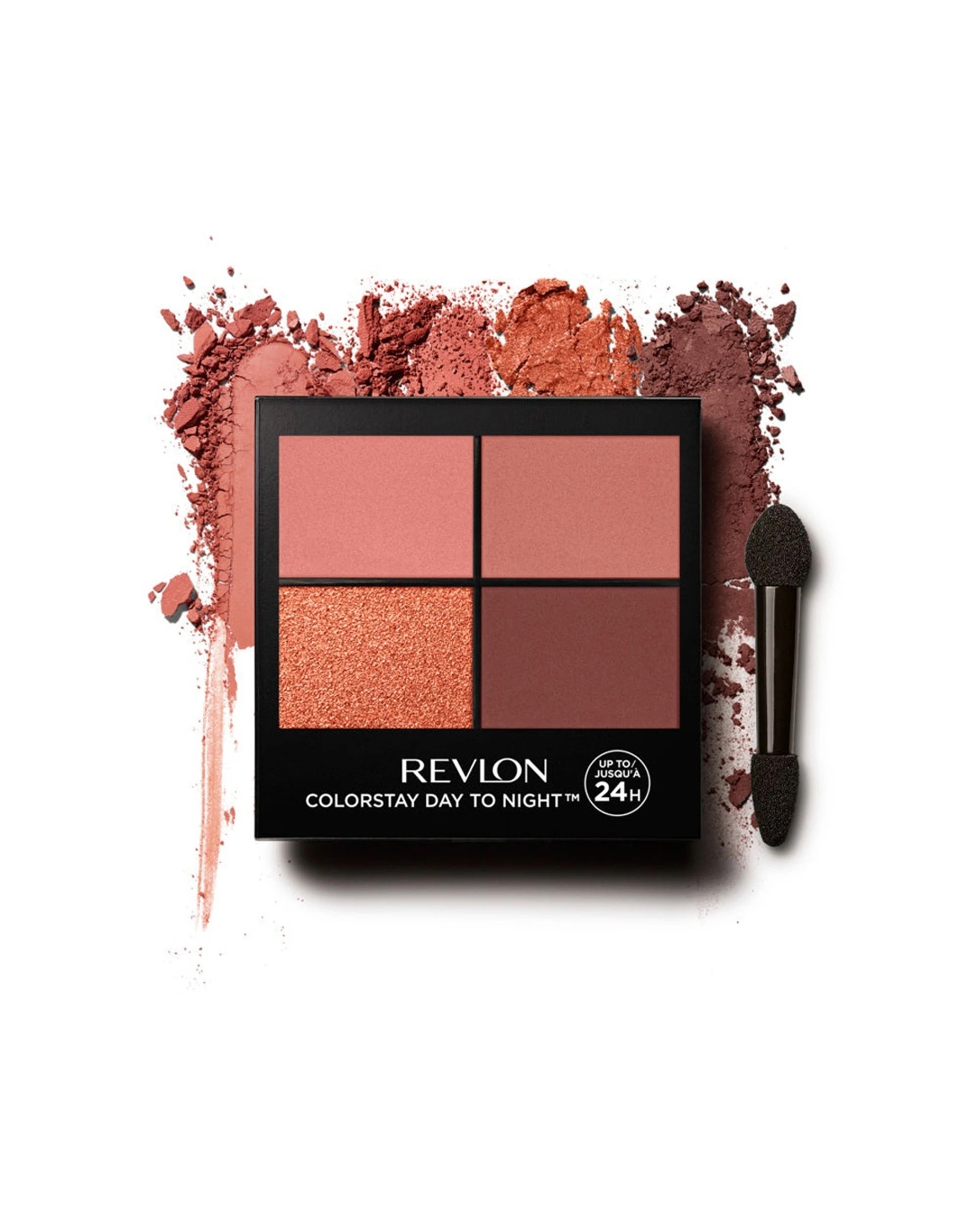1 Revlon Colorstay Day to Night 4 Pan Eyeshadow Palette 560 Stylish - Multi, 1 of 6