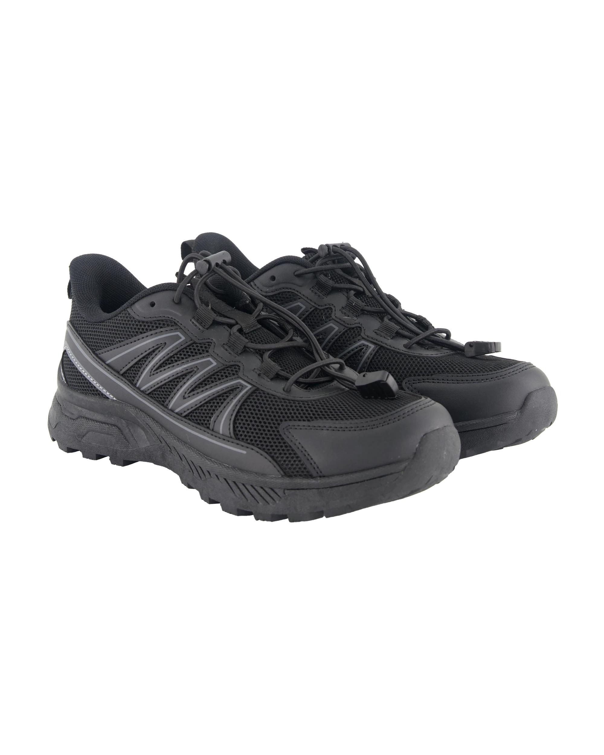 2 Hybrid Hiker Sneakers Black, 2 of 5