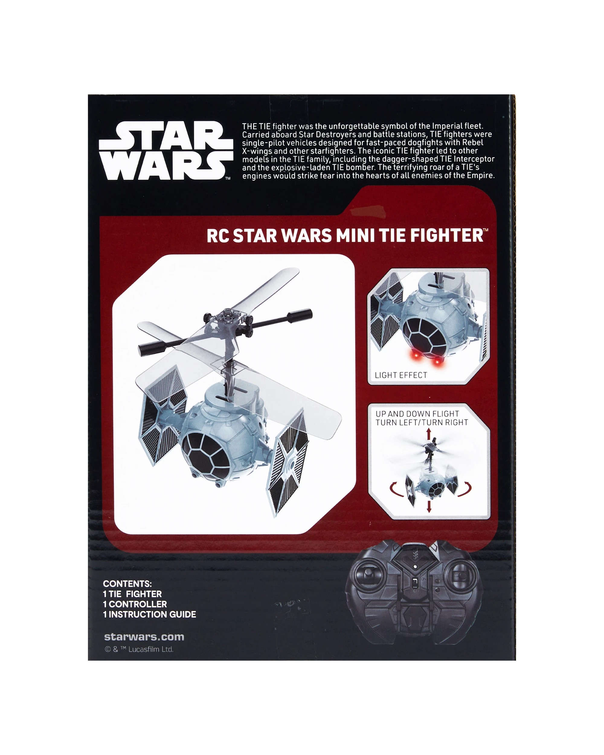 8 Disney RC Star Wars Mini Tie Fighter, 8 of 8