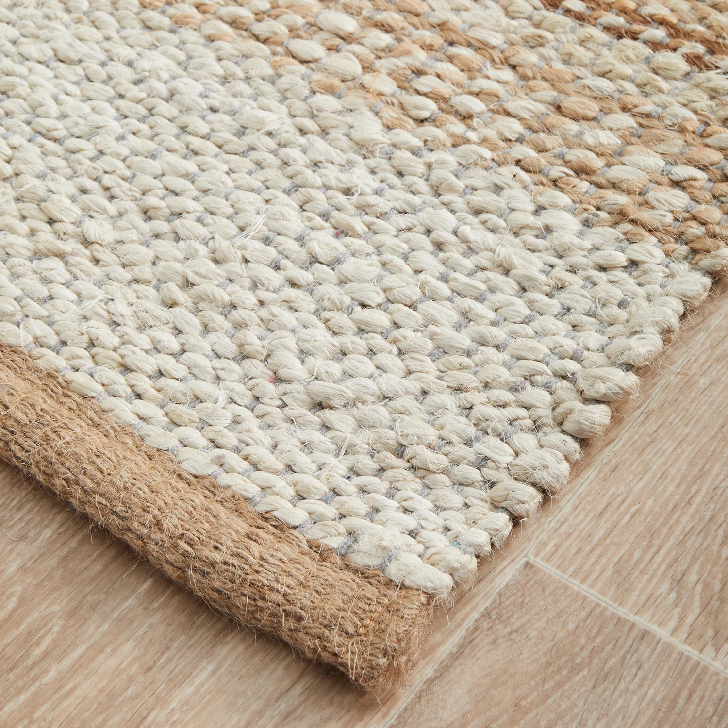 5 Common Ground Rugs Noosa 555 400x80cm Runner - Large Hand Braided Jute Rug - Natural, 5 of 8