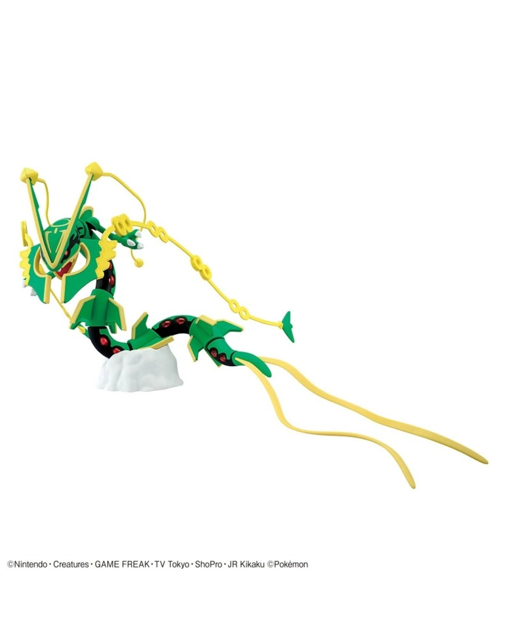 3 Bandai Pokemon Mega Rayquaza Model Kit, 3 of 7