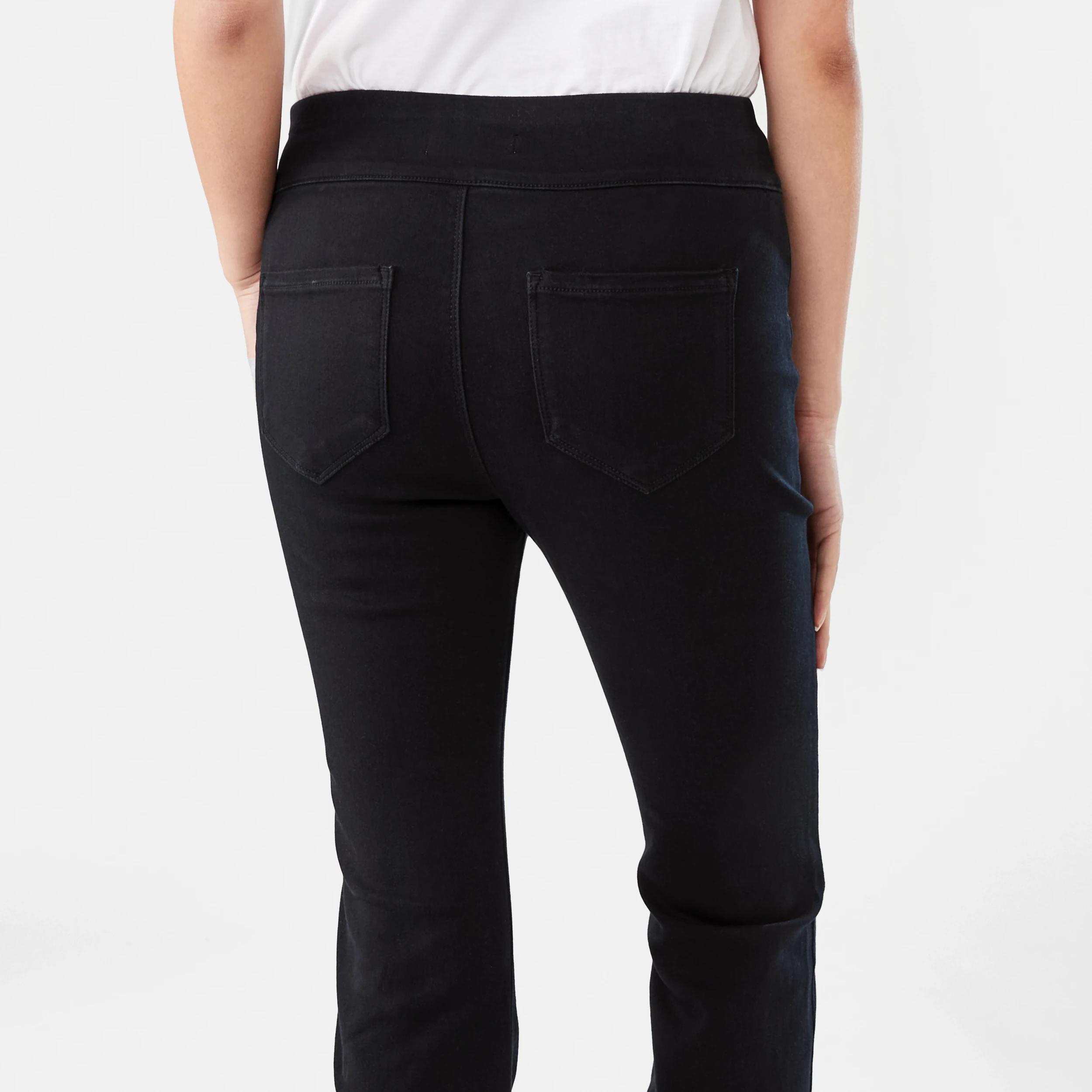 7 Flare Denim Jeggings BLACK, 7 of 8