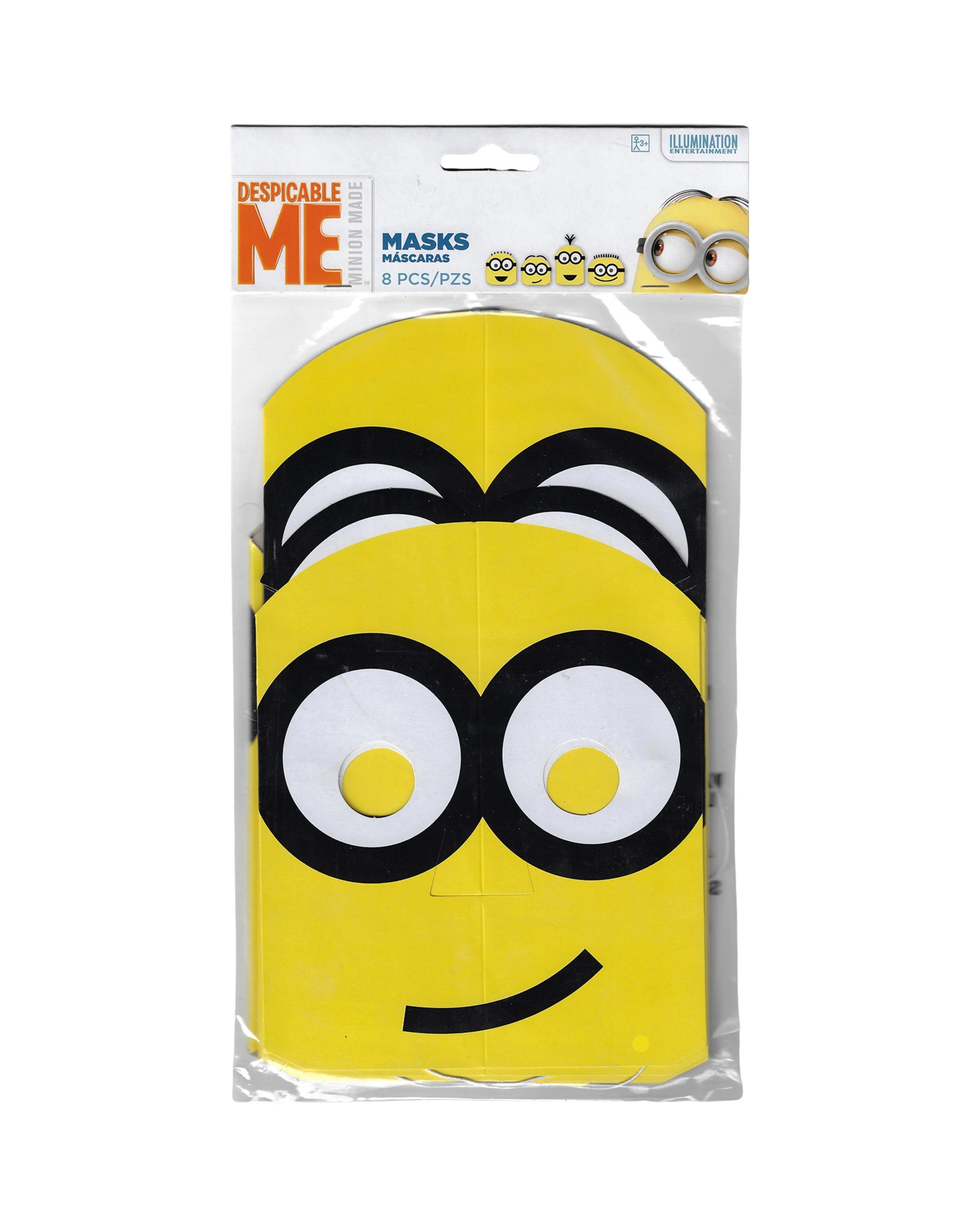 2 Despicable Me Despicable Me 3 Party Masks Pack of 8, 2 of 3