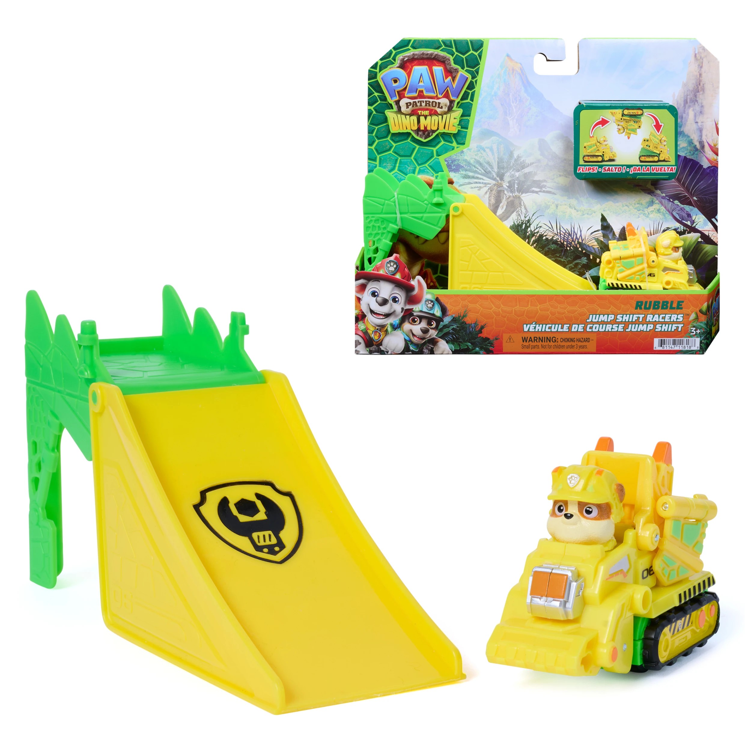 3 PAW Patrol The Dino Movie Jump Shift Racers Playset - Assorted, 3 of 9
