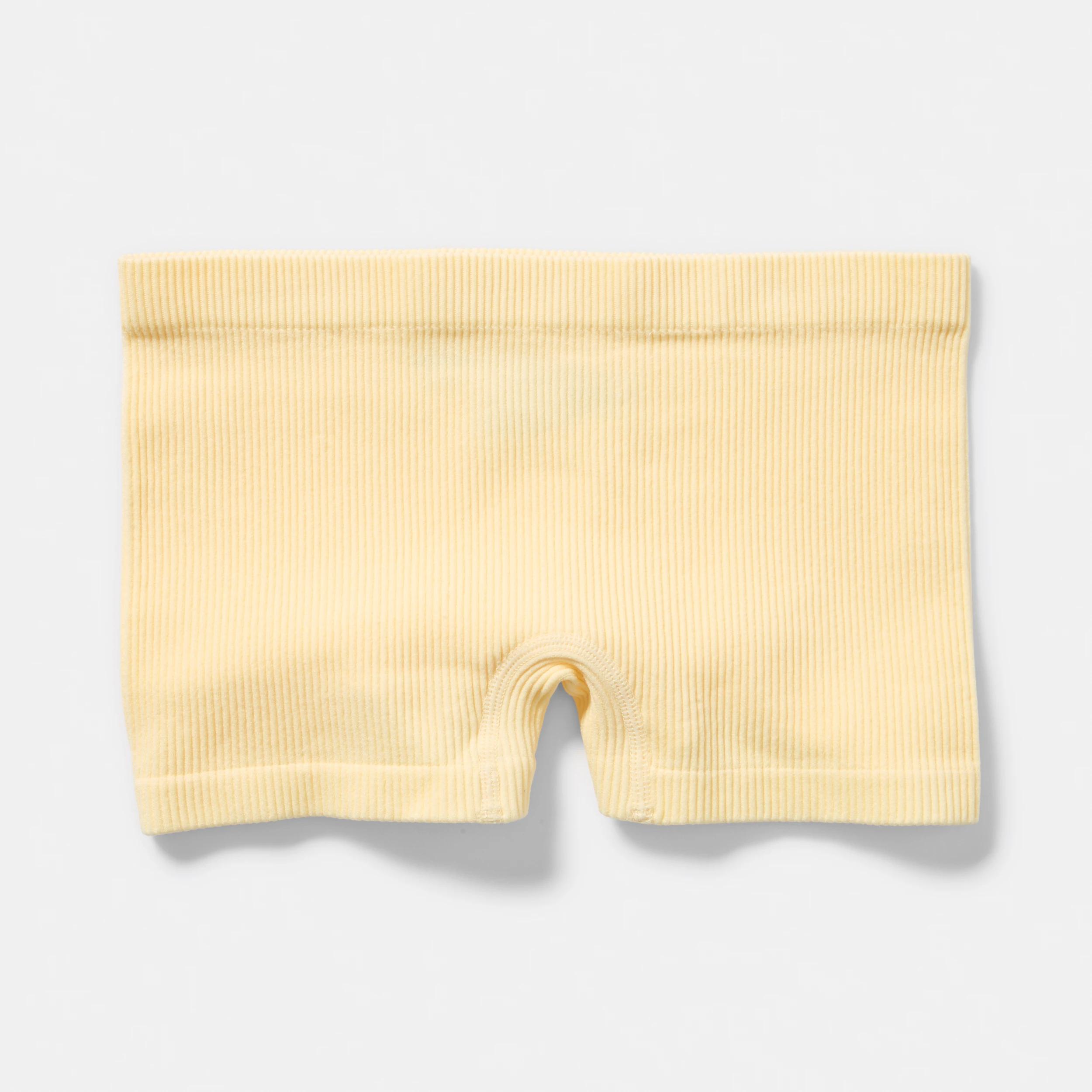 4 3 Pack Rib Seamfree Shorties PINK, YELLOW, 4 of 5