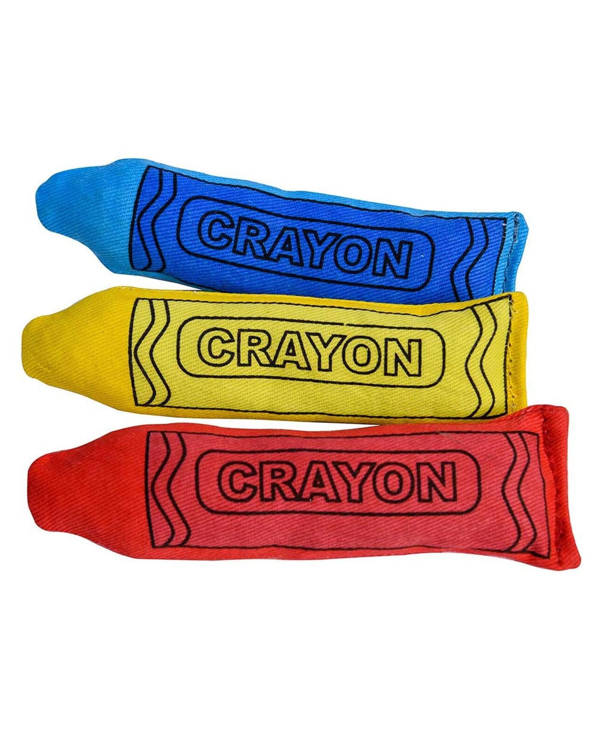 4 Yeowww Ola Catnip Crayons Durable Cotton Twill Pet Cat Toy 6 Pack, 4 of 4