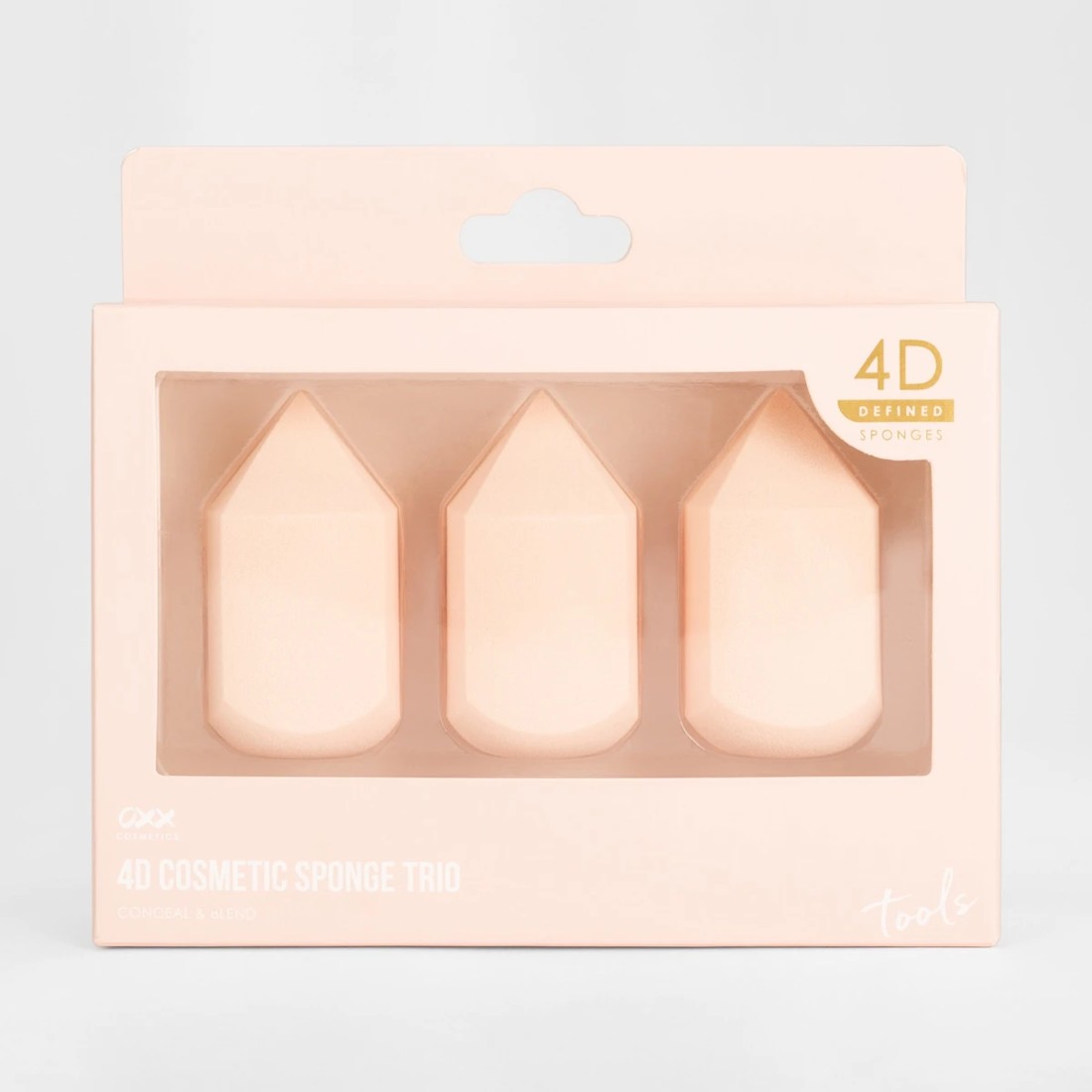 1 OXX Cosmetics 4D Cosmetic Sponge Trio, 1 of 5