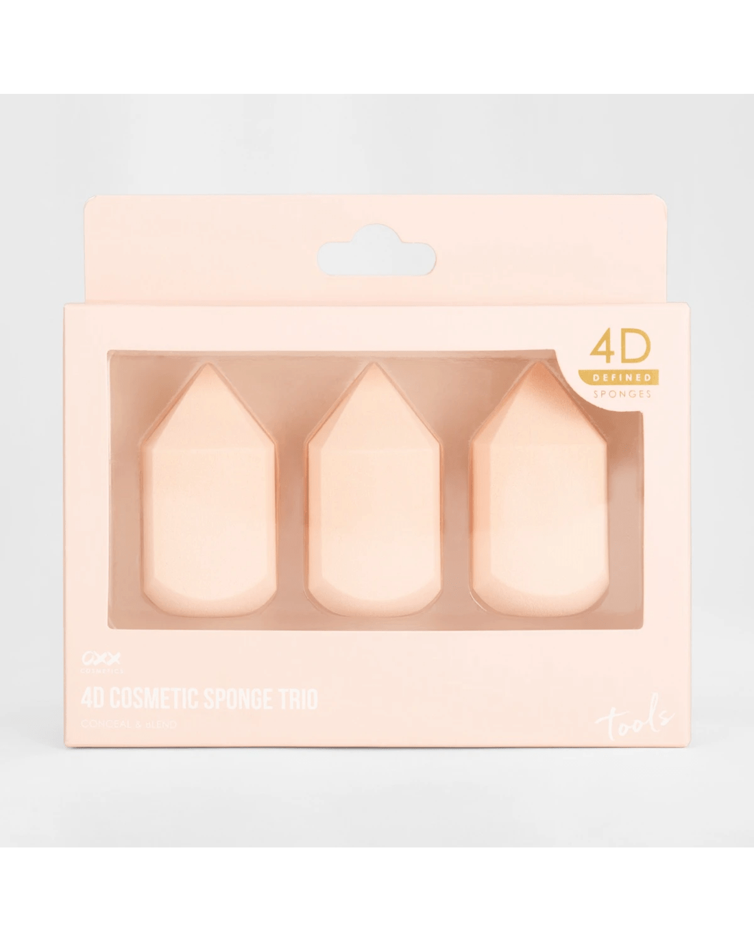 1 OXX Cosmetics 4D Cosmetic Sponge Trio, 1 of 5