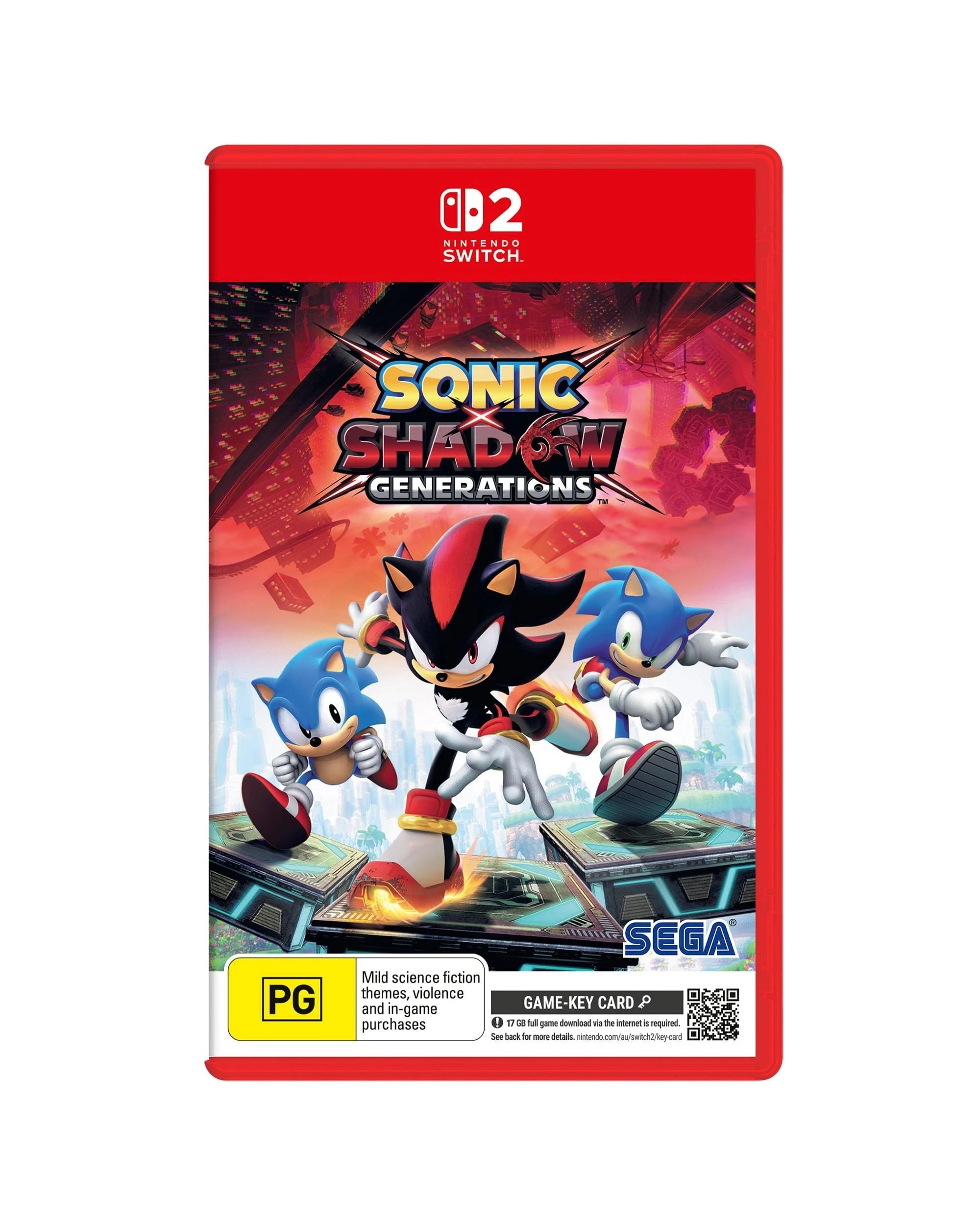 1 Sonic X Shadows Generations - Switch 2, 1 of 9