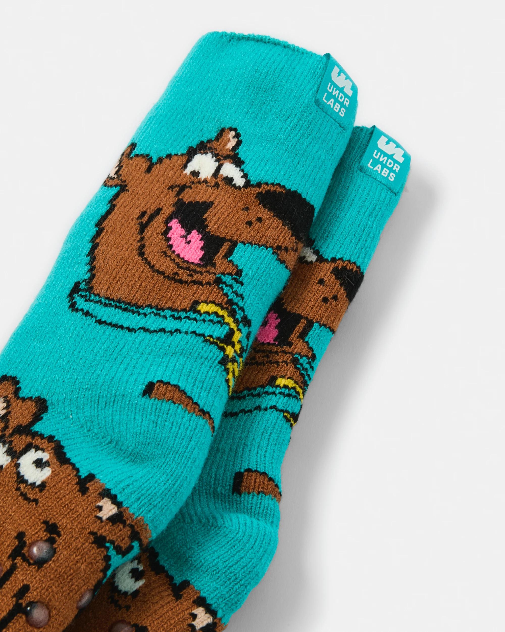 2 License Thermal Home Socks Scooby W26, 2 of 3