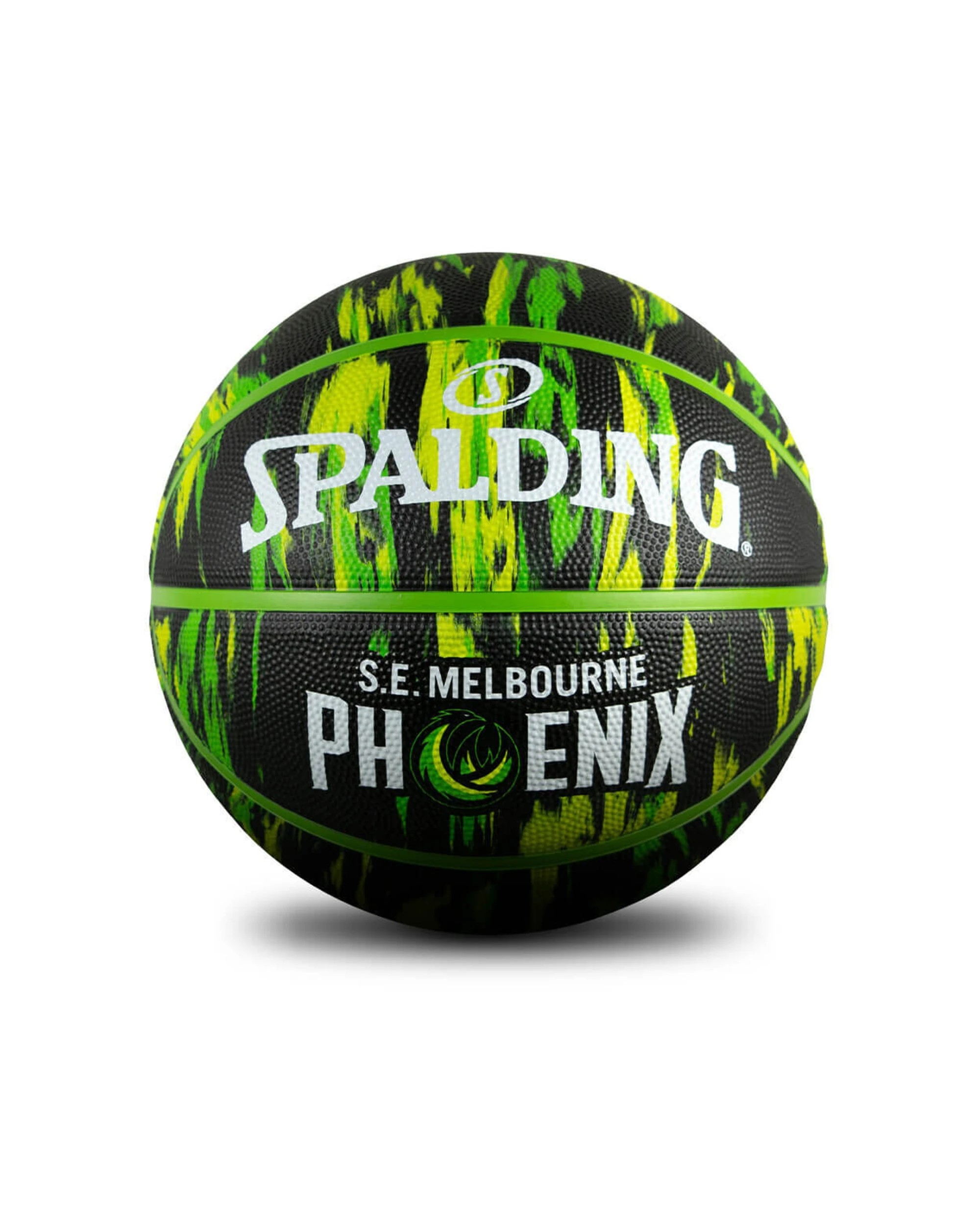 2 Spalding NBL Team Outdoor Marble Series Basketball 2PK SE Phoenix Size 7 - Green, 2 of 3