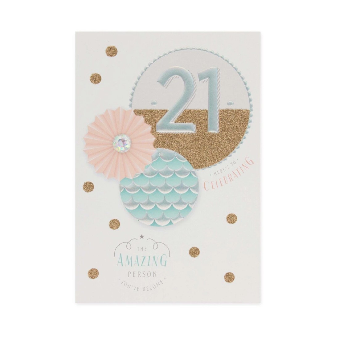 3 Connections from Hallmark 21st Birthday Card - Amazing Person, 3 of 3