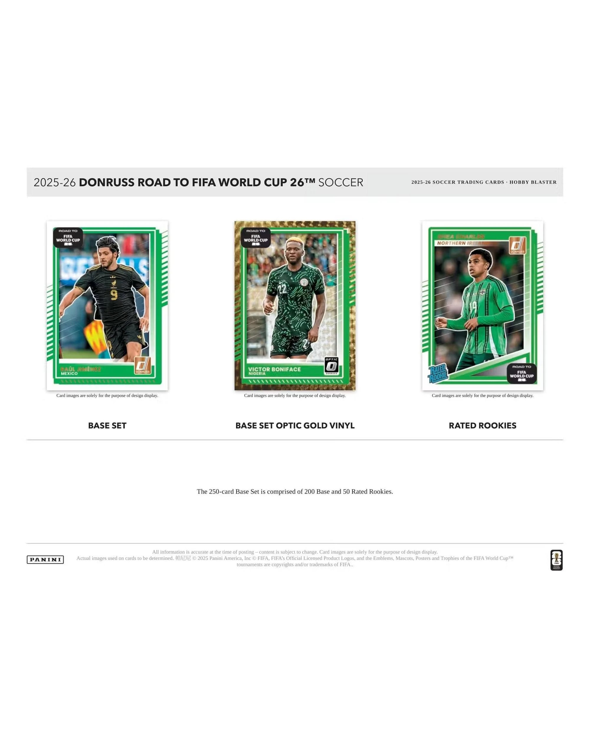 3 Panini 2025/2026 Donruss Road to FIFA World Cup 2026 Soccer Hobby Blaster Box, 3 of 7