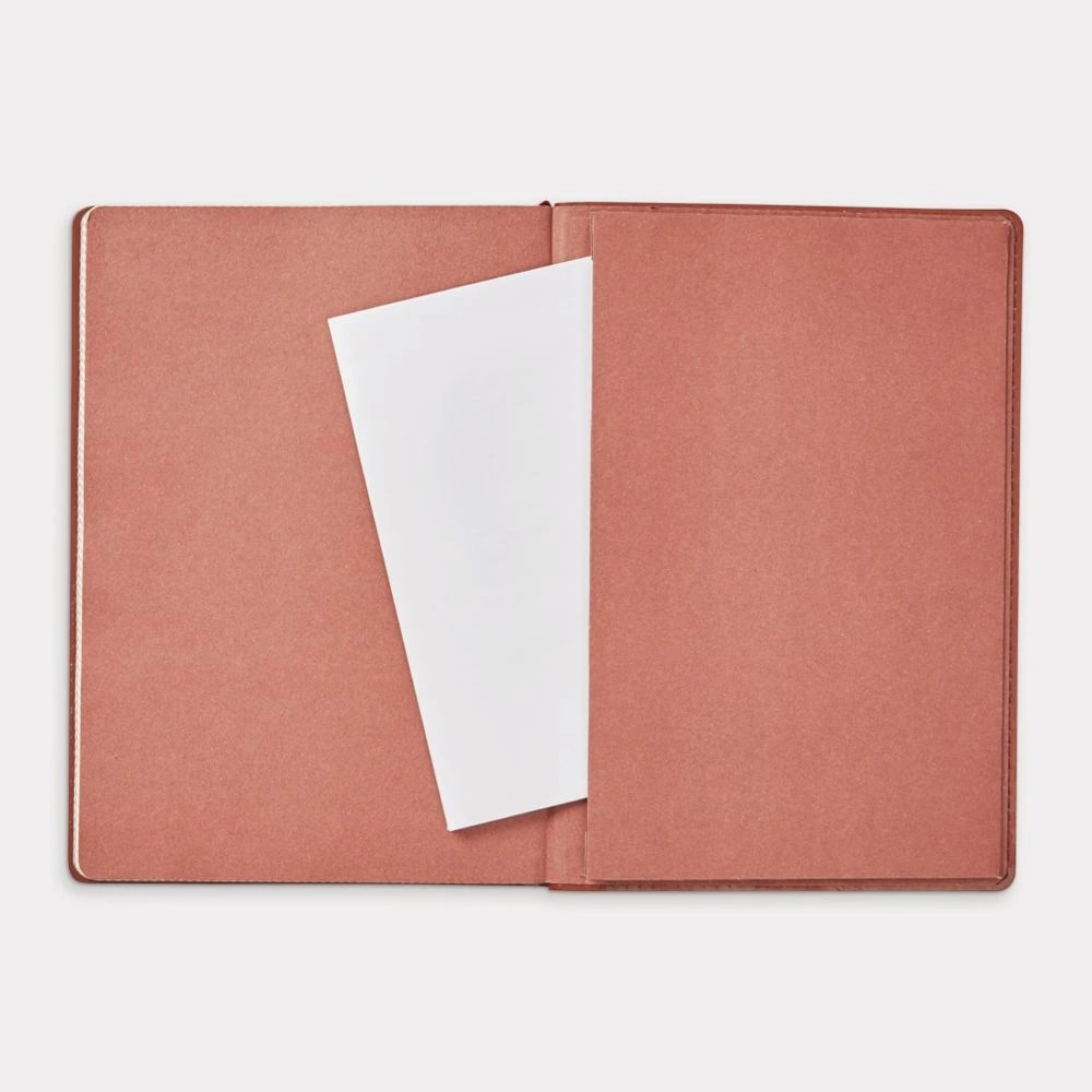 4 Otto A5 Herringbone Notebook 192 Pages Brown, 4 of 5