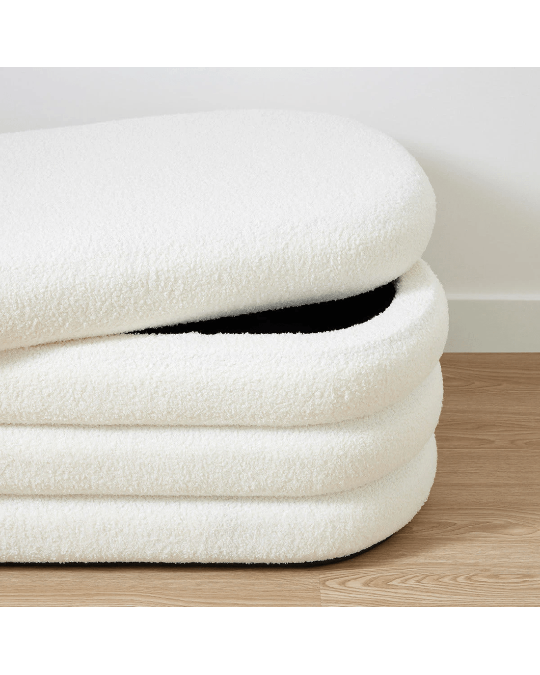 8 Boucle Storage Bench, 8 of 10