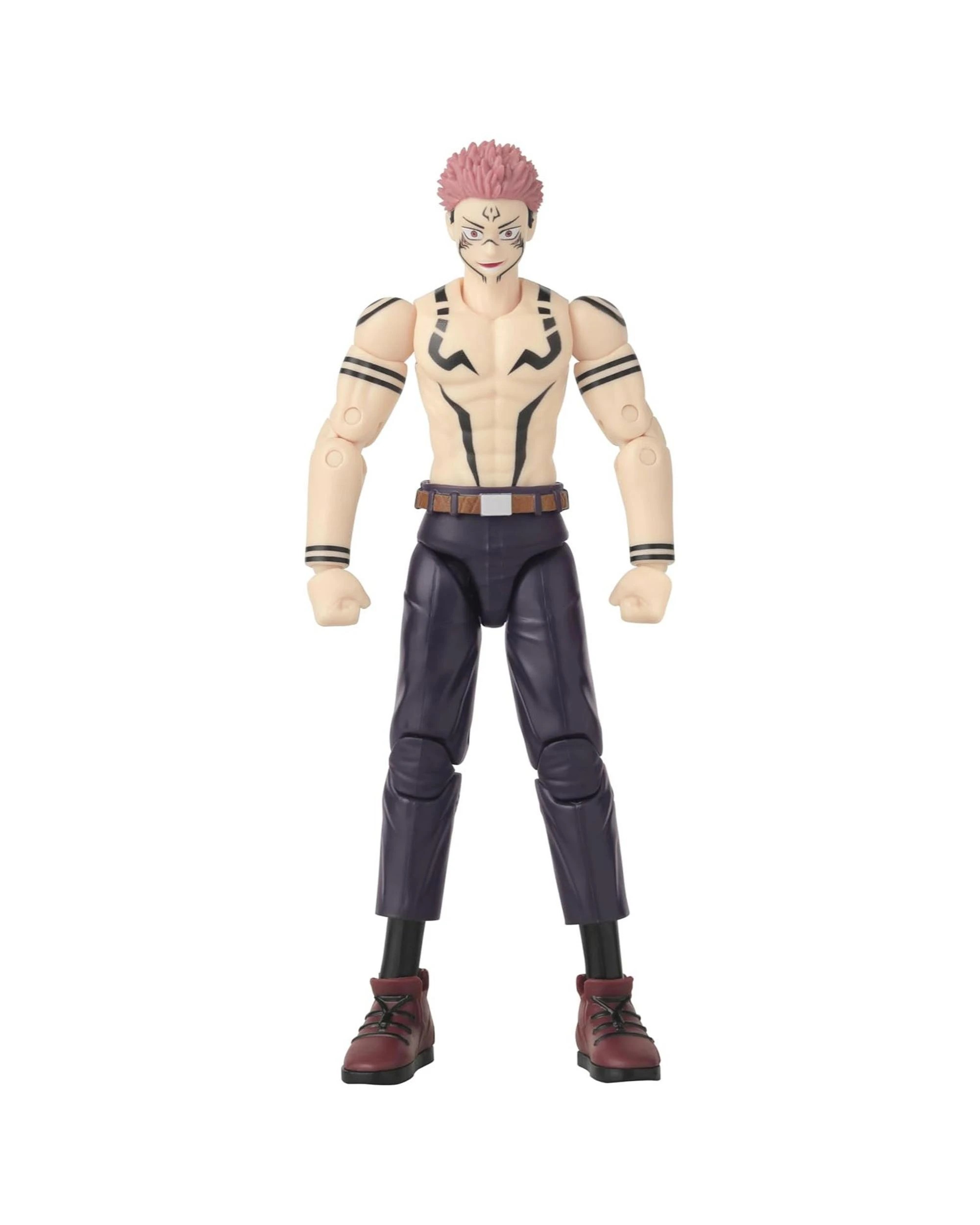 6 Bandai Anime Heroes Jujutsu Kaisen Ryomen Sukuna Uniform Ver. Action Figure, 6 of 10