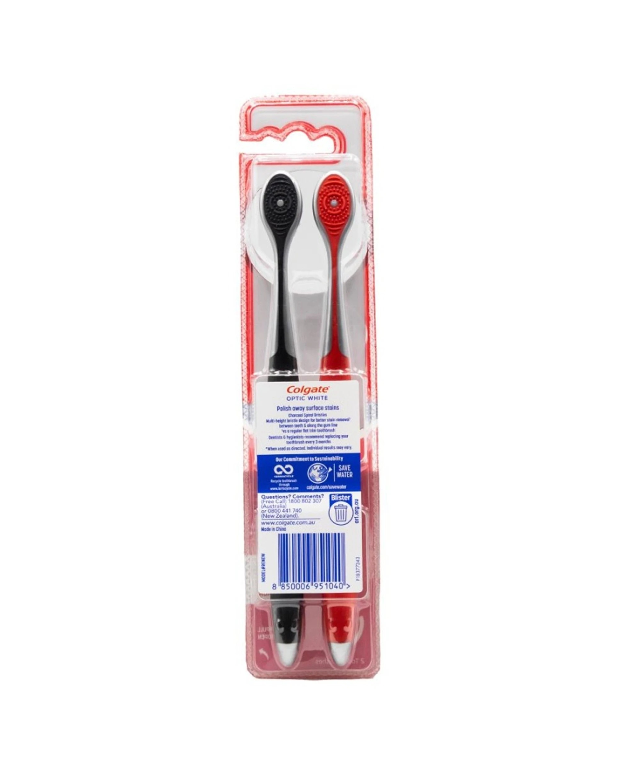 3 Colgate 12x 2pc Toothbrush Optic Pro Series Soft Pack - Multi, 3 of 3