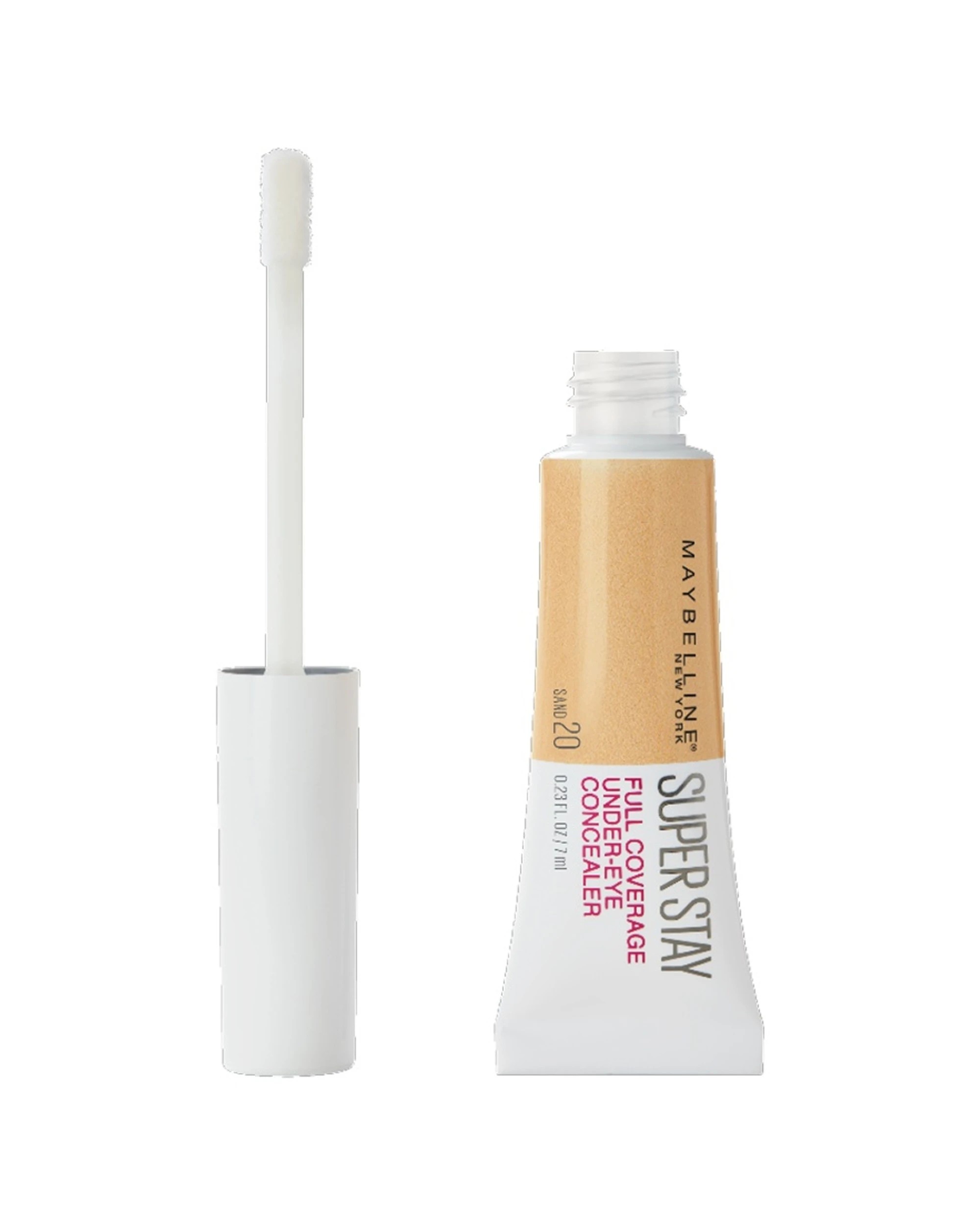 1 Maybelline SuperStay Full Coverage Under-Eye Liquid Concealer - Sand, 1 of 2