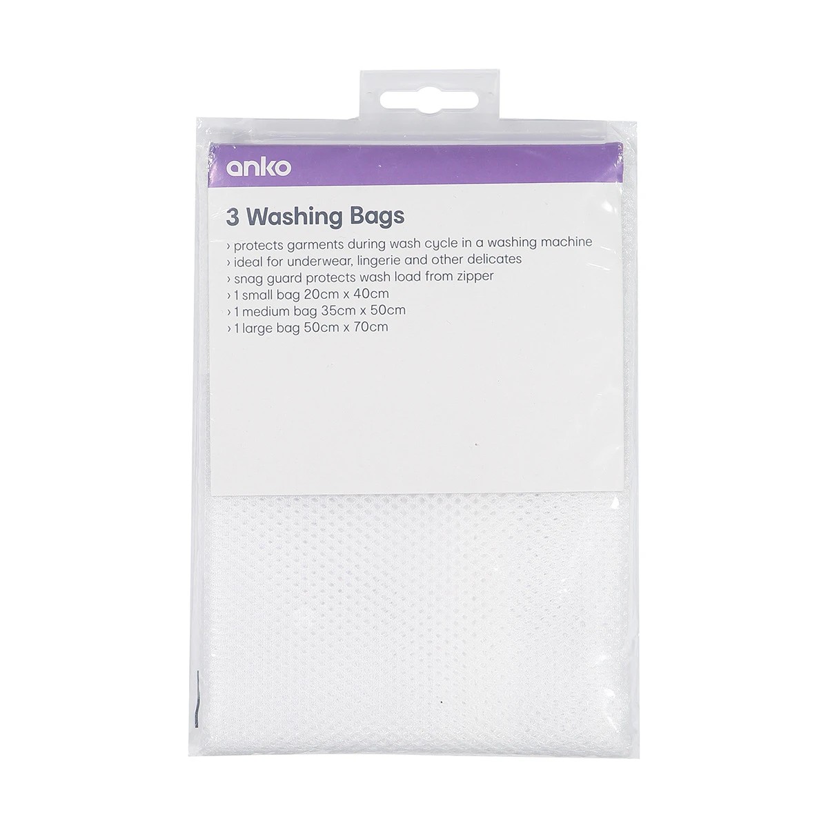 5 Washing Bags - Set of 3, 5 of 5
